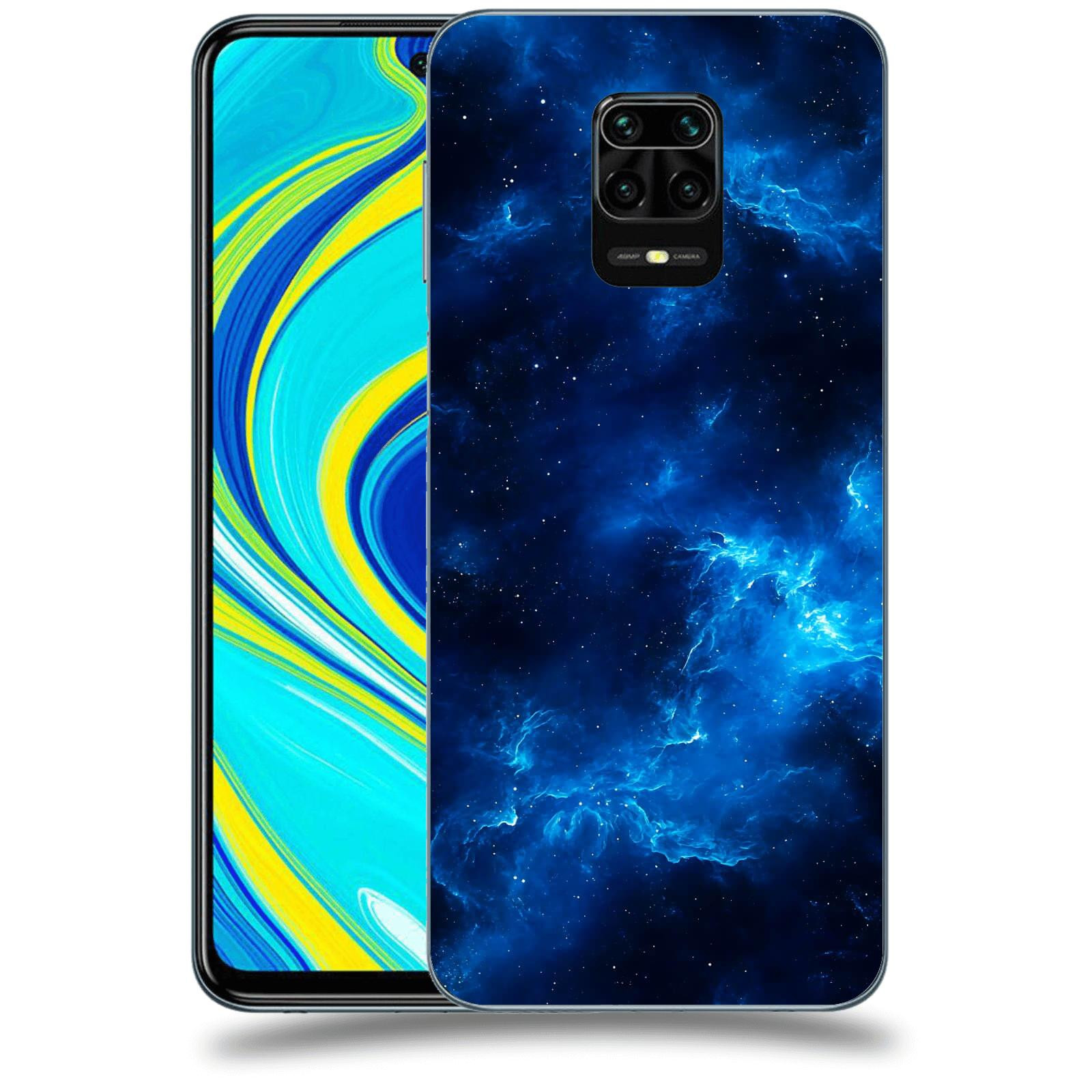 ACOVER Kryt na mobil Xiaomi Redmi Note 9S - Elektrická mlhovina