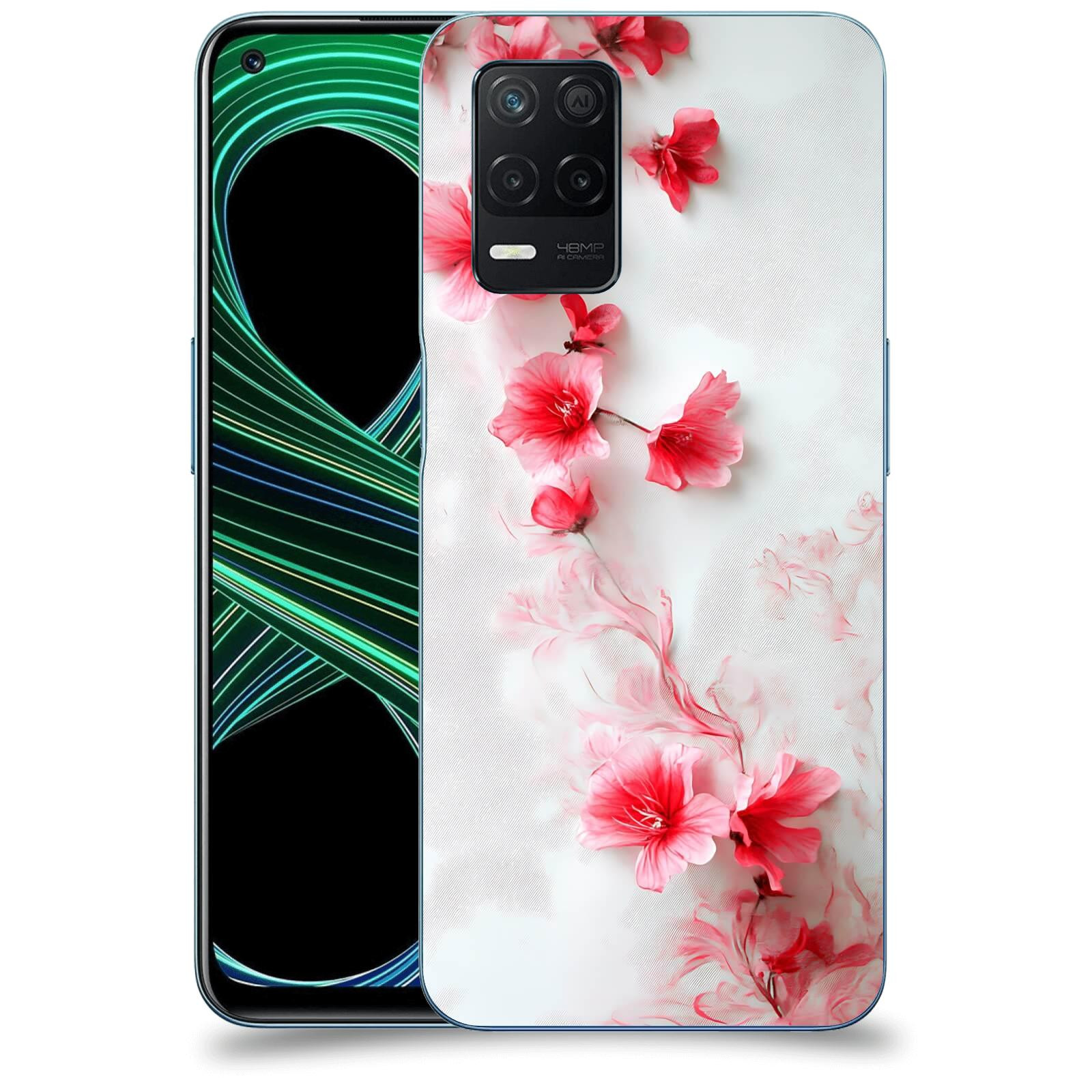 ACOVER Kryt na mobil Realme 8 5G - Éterická vášeň