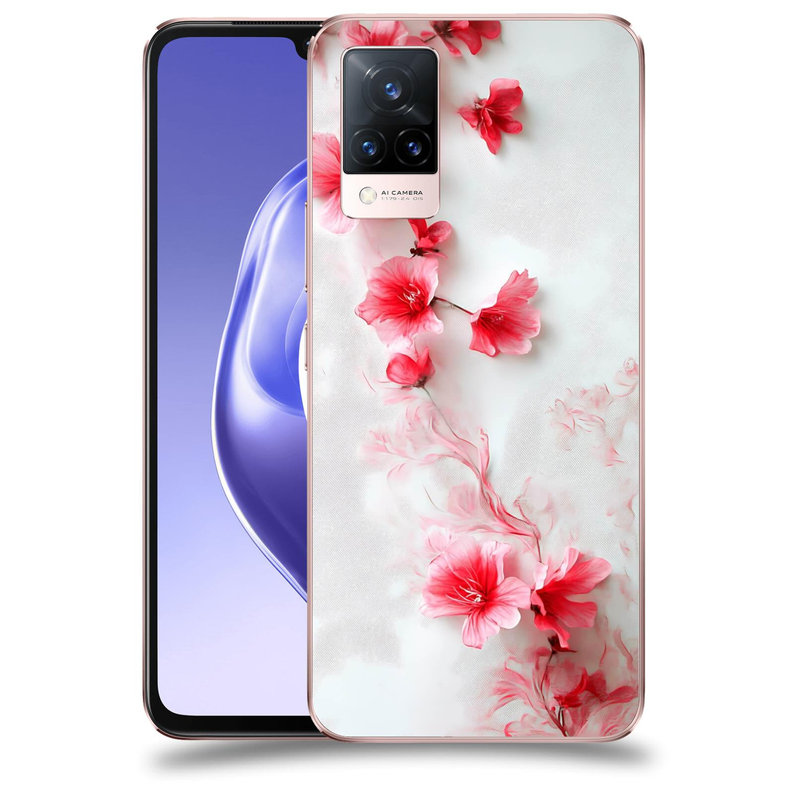 ACOVER Kryt na mobil Vivo V21 5G - Éterická vášeň