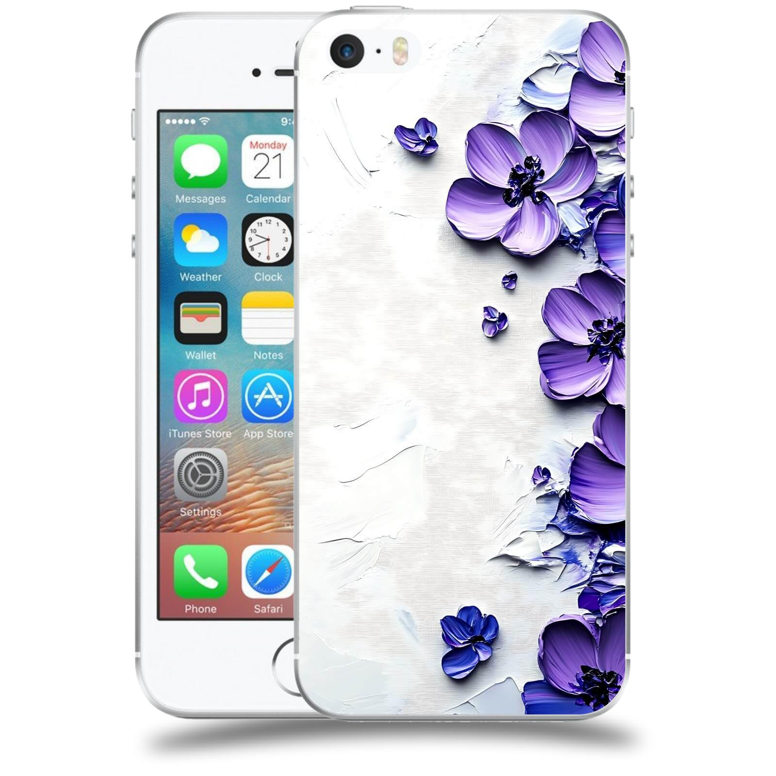 ACOVER Kryt na mobil Apple iPhone 5/5S/SE - Hluboká elegance