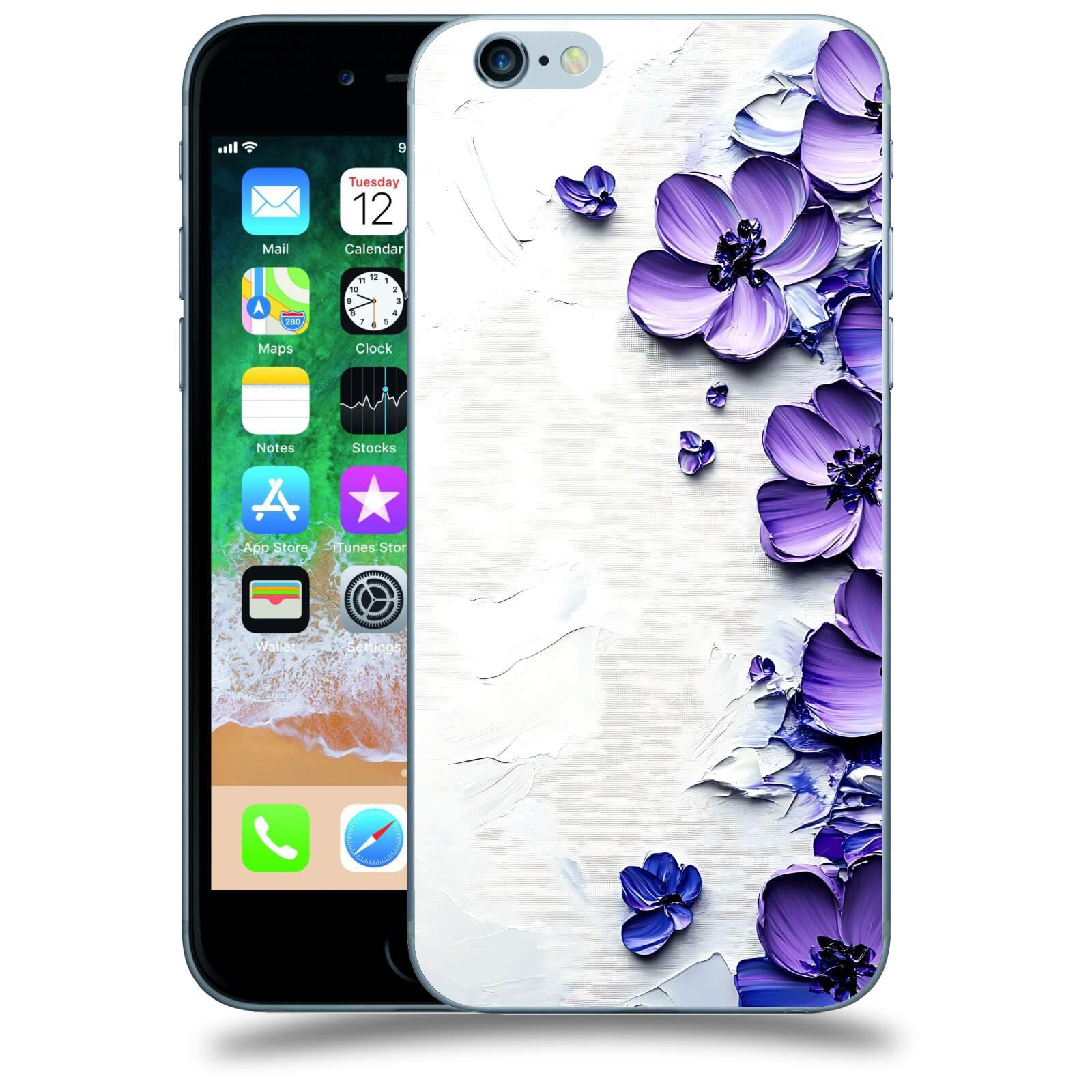 ACOVER Kryt na mobil Apple iPhone 6/6S - Hluboká elegance