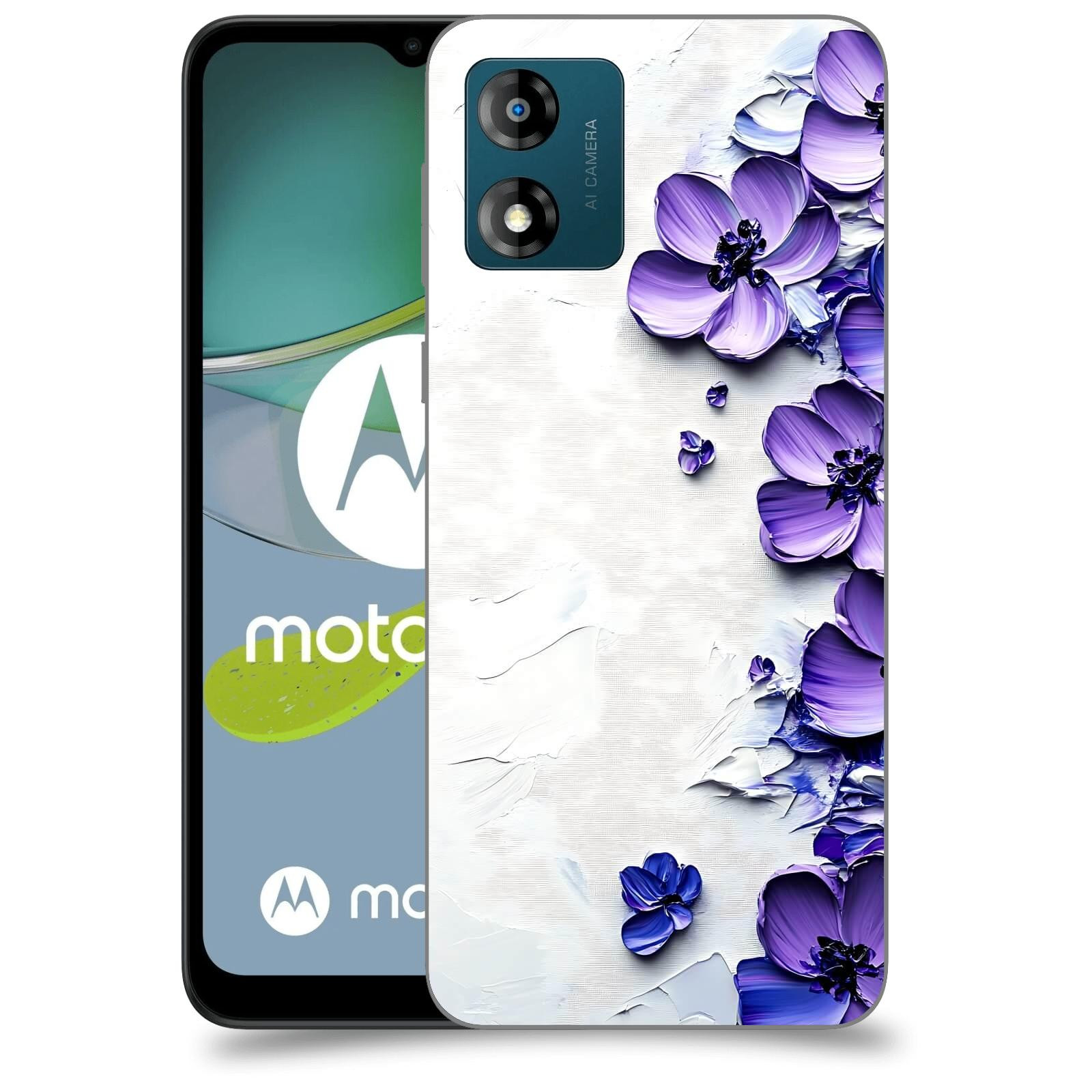 ACOVER Kryt na mobil Motorola Moto E13 - Hluboká elegance