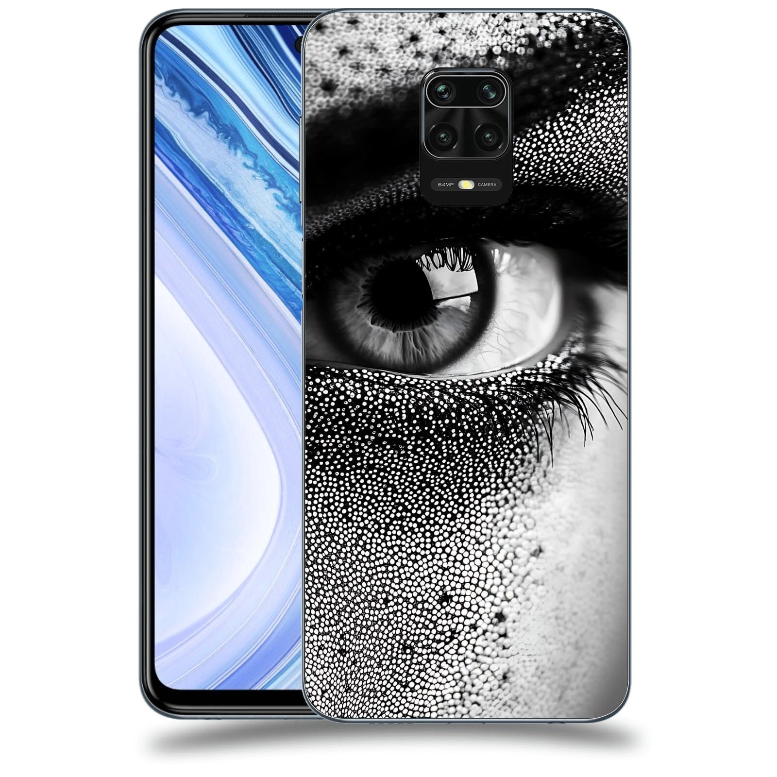 ACOVER Kryt na mobil Xiaomi Redmi Note 9 Pro - Intenzivní pohled