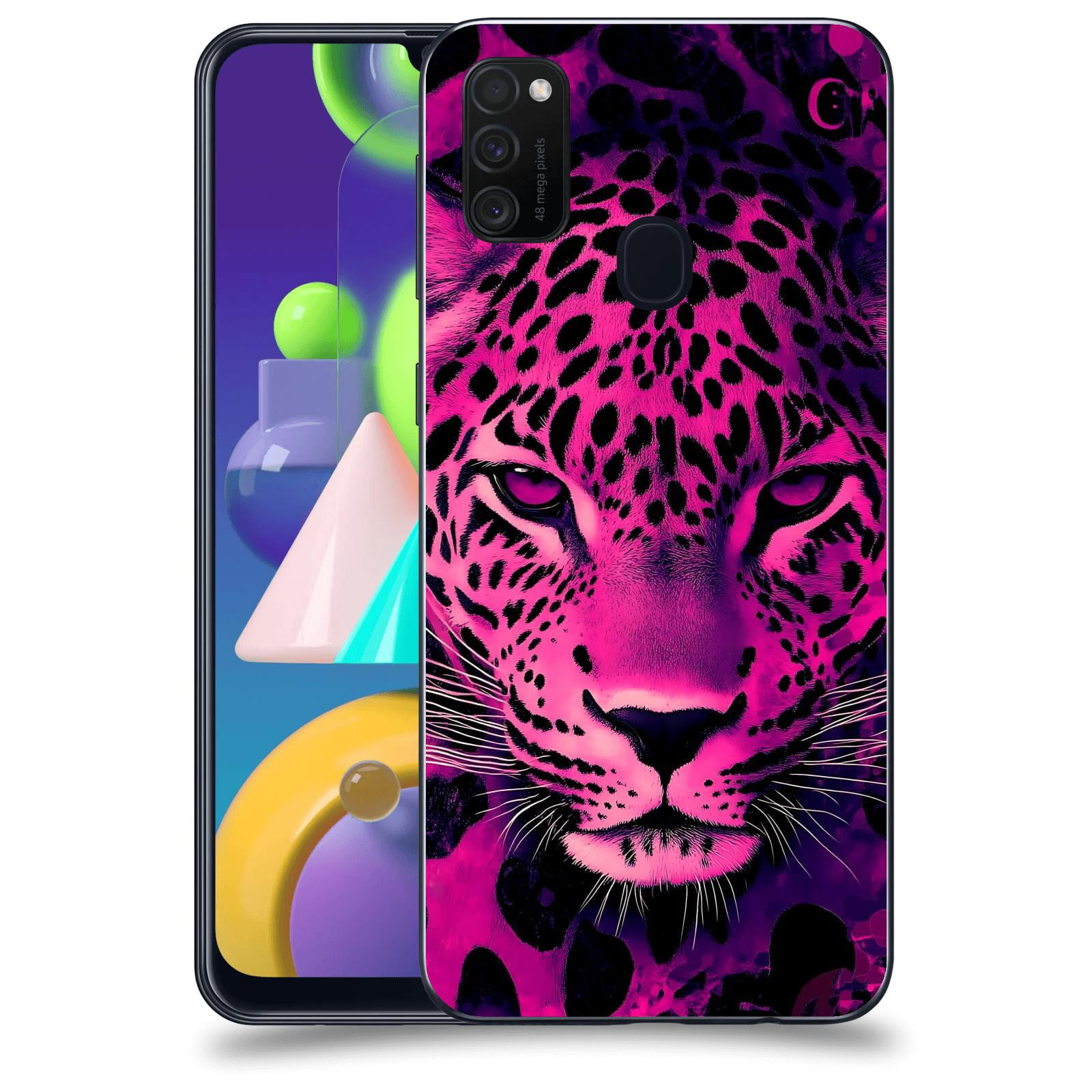 ACOVER Kryt na mobil Samsung Galaxy M21 M215F - Intenzivní šelma