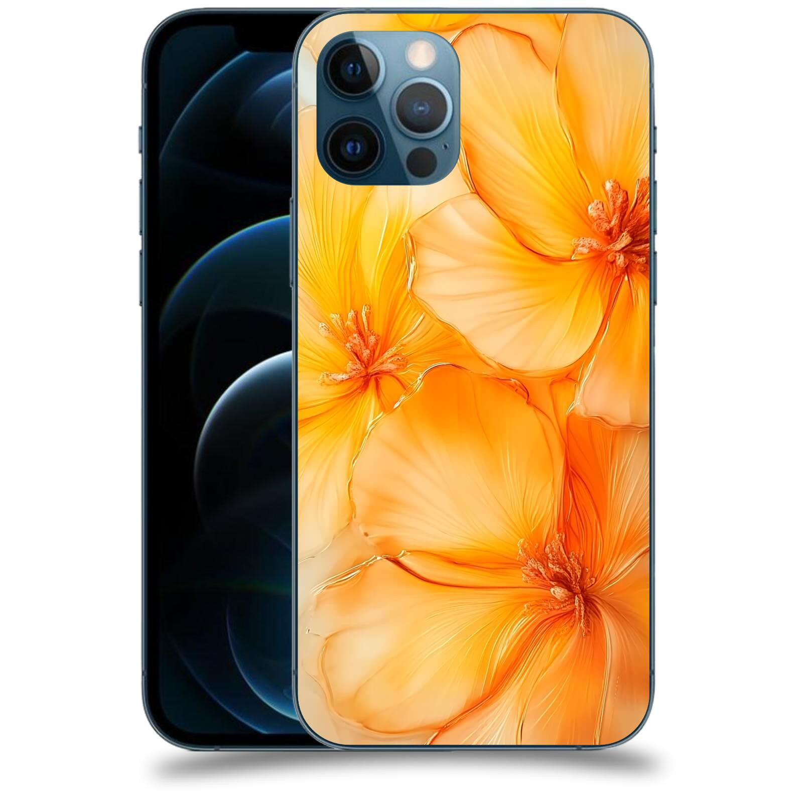 ACOVER Kryt na mobil Apple iPhone 12 Pro - Jantarová něžnost