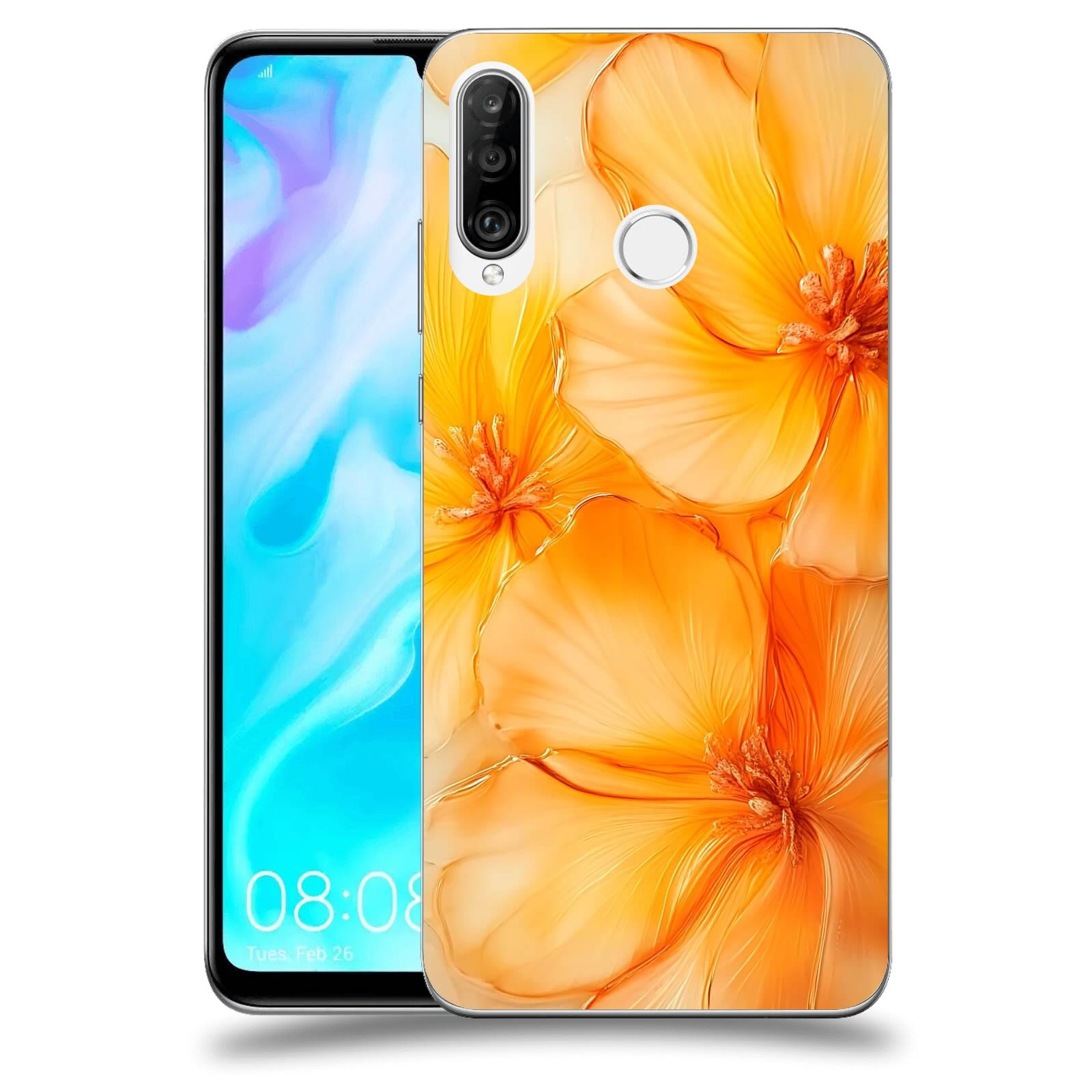 ACOVER Kryt na mobil Huawei P30 Lite - Jantarová něžnost