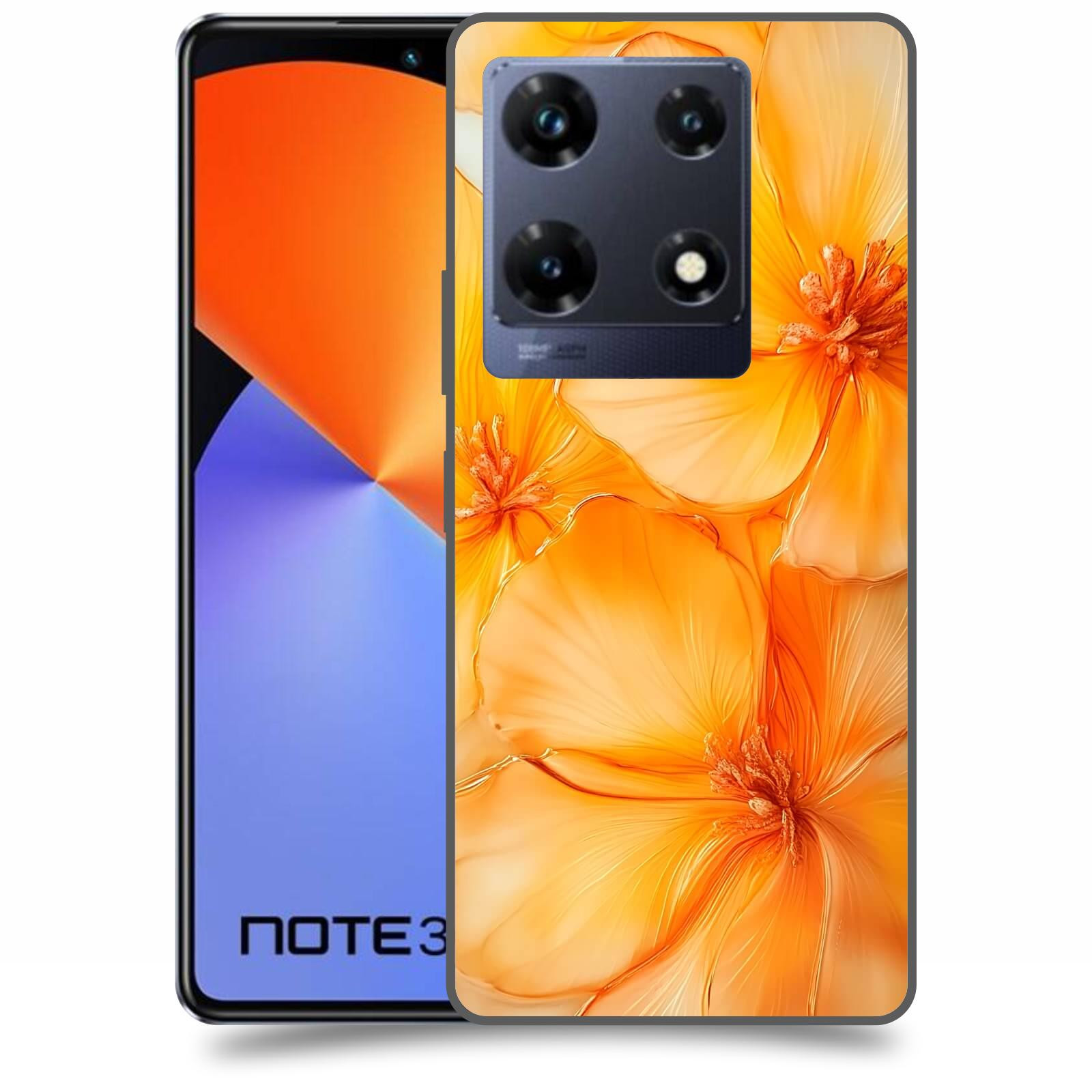 ACOVER Kryt na mobil Infinix Note 30 PRO - Jantarová něžnost