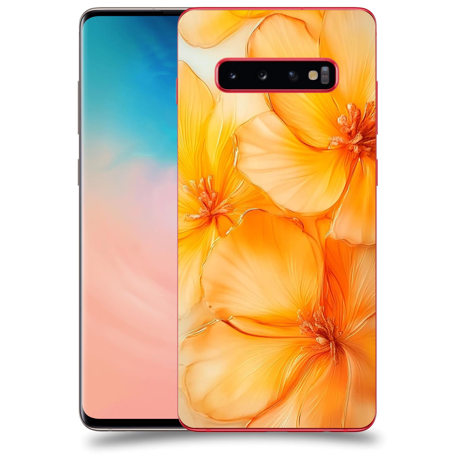 ACOVER Kryt na mobil Samsung Galaxy S10 Plus G975 - Jantarová něžnost