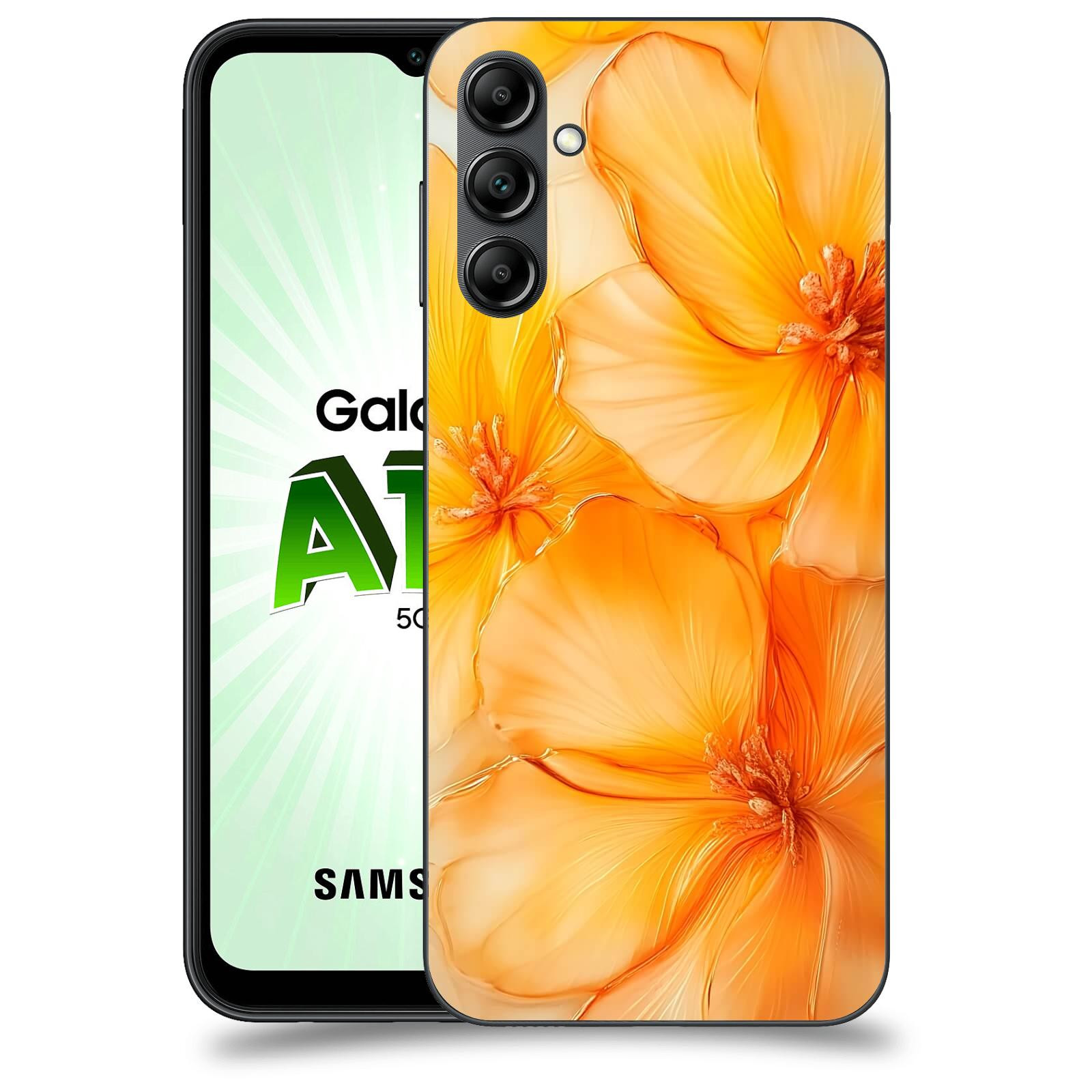 ACOVER Kryt na mobil Samsung Galaxy A14 5G - Jantarová něžnost