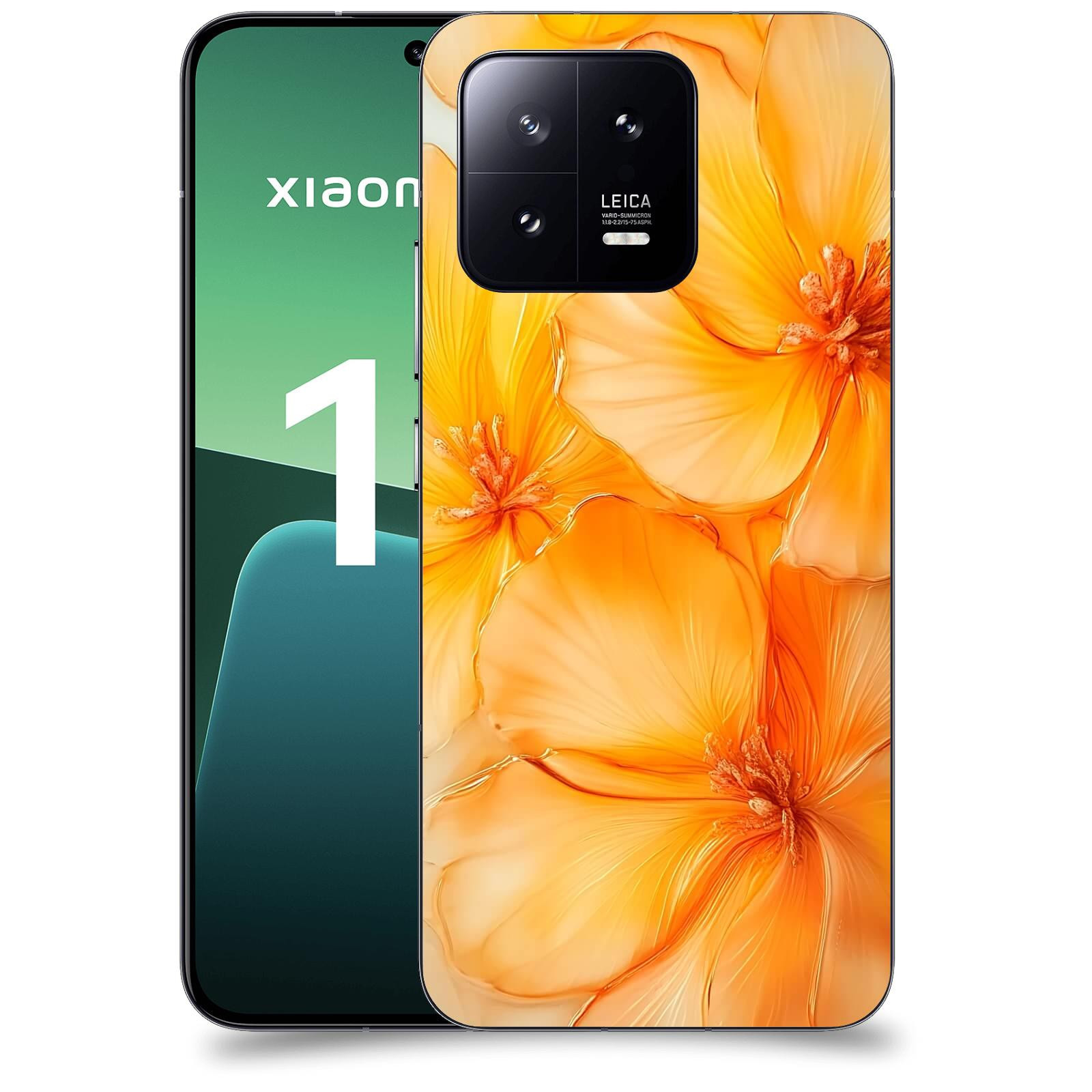 ACOVER Kryt na mobil Xiaomi 13 - Jantarová něžnost