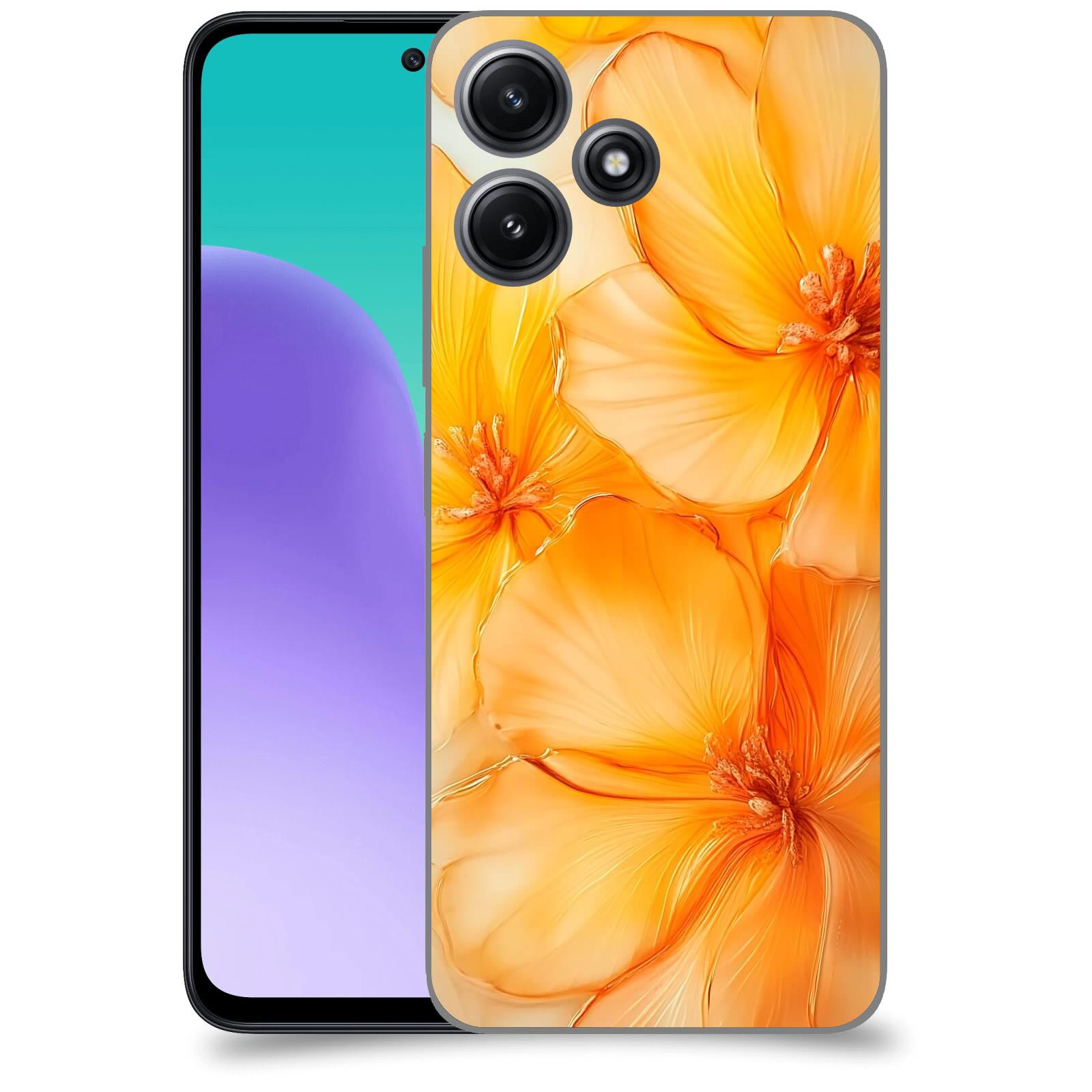 ACOVER Kryt na mobil Xiaomi Redmi 12 5G - Jantarová něžnost