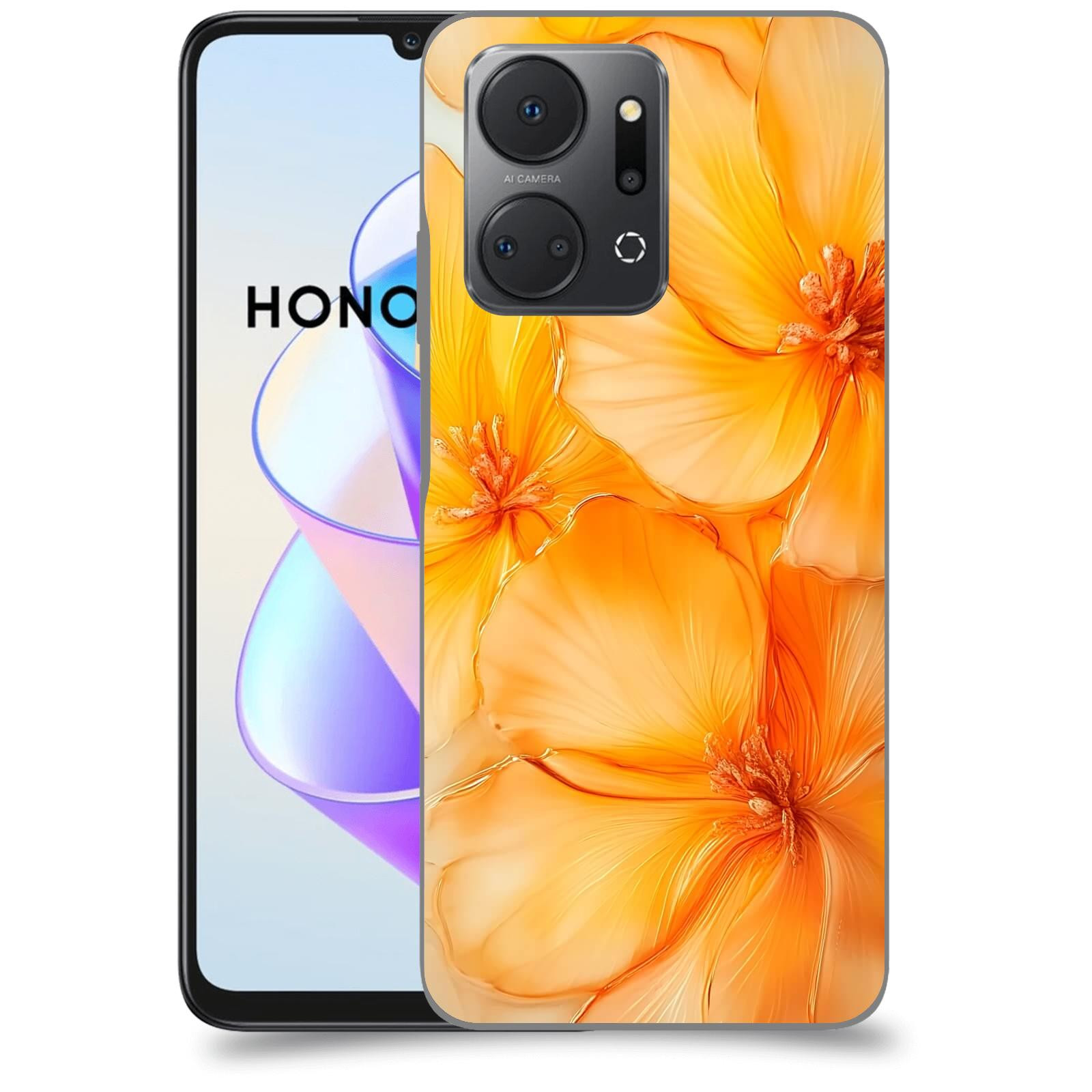 ACOVER Kryt na mobil HONOR X7a - Jantarová něžnost