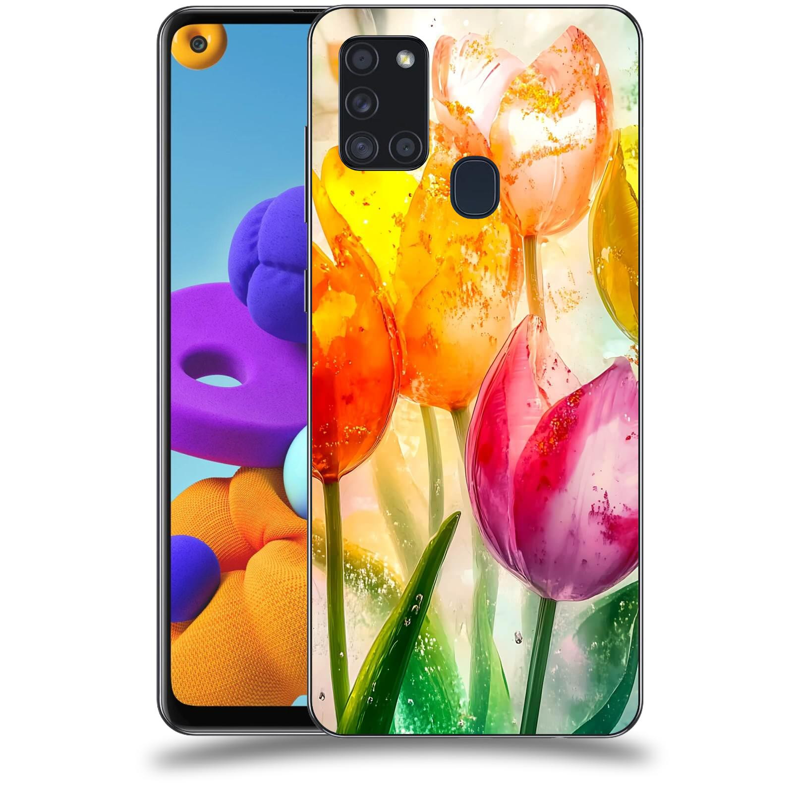 ACOVER Kryt na mobil Samsung Galaxy A21s - Jarní vášeň