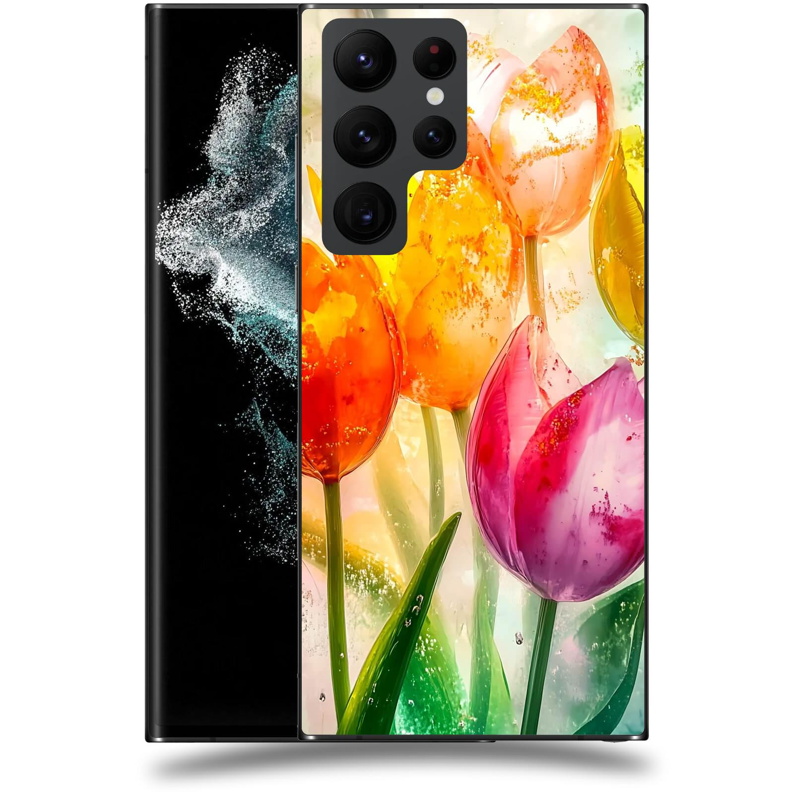 ACOVER Kryt na mobil Samsung Galaxy S22 Ultra 5G - Jarní vášeň