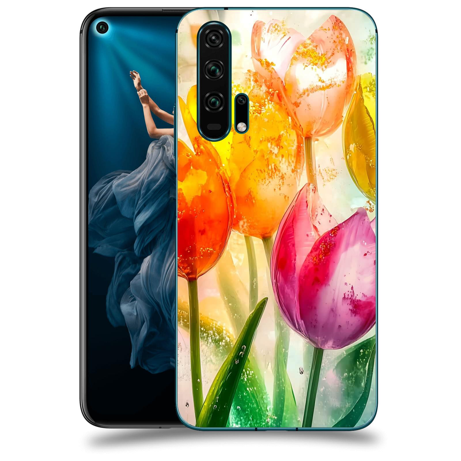 ACOVER Kryt na mobil Honor 20 Pro - Jarní vášeň