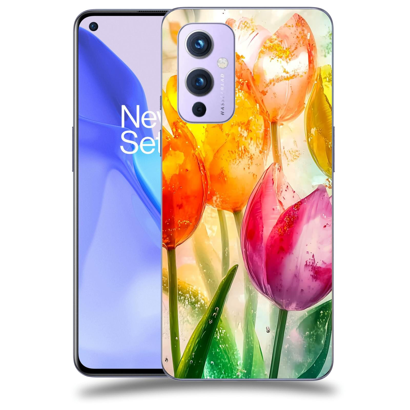 ACOVER Kryt na mobil OnePlus 9 - Jarní vášeň