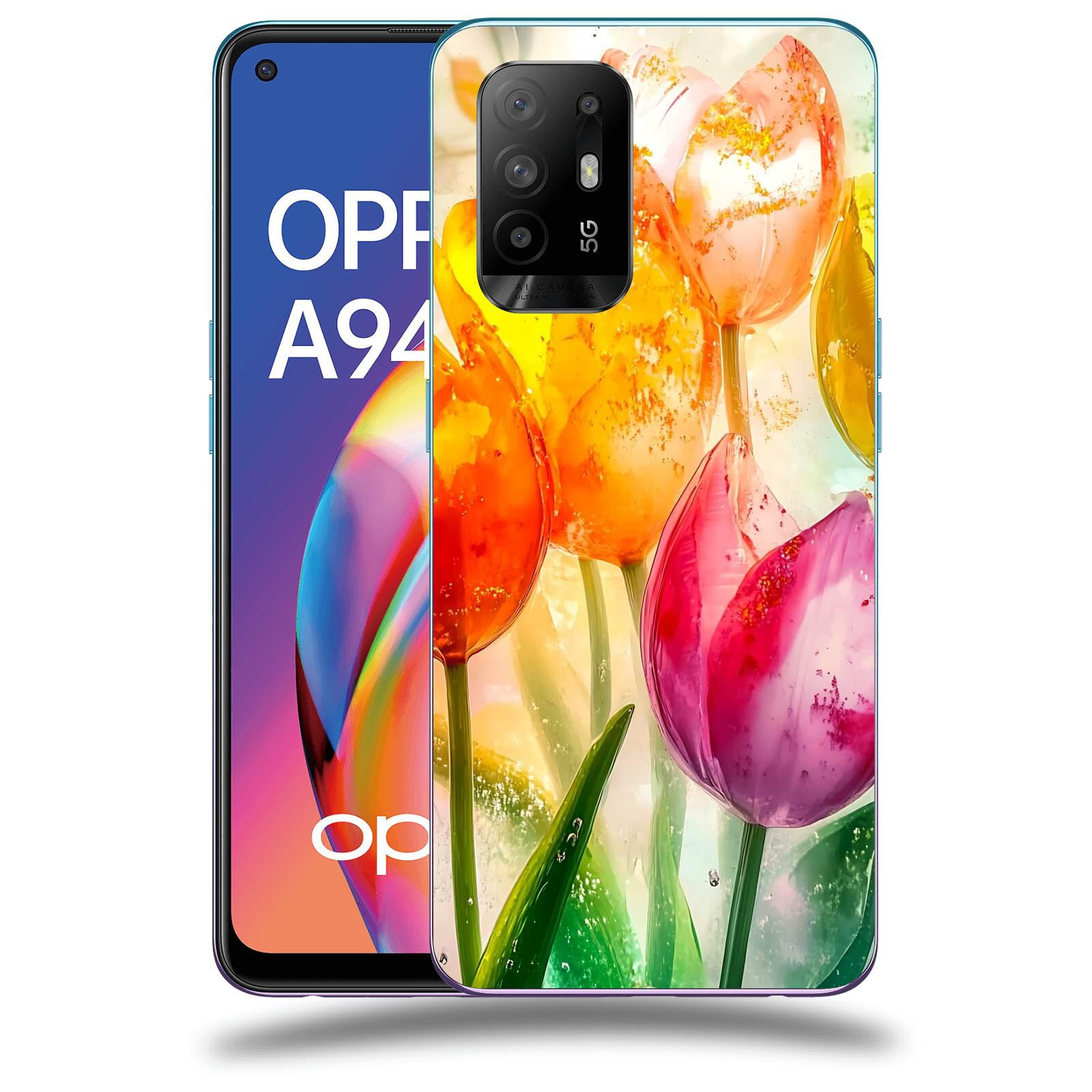 ACOVER Kryt na mobil OPPO A94 5G - Jarní vášeň