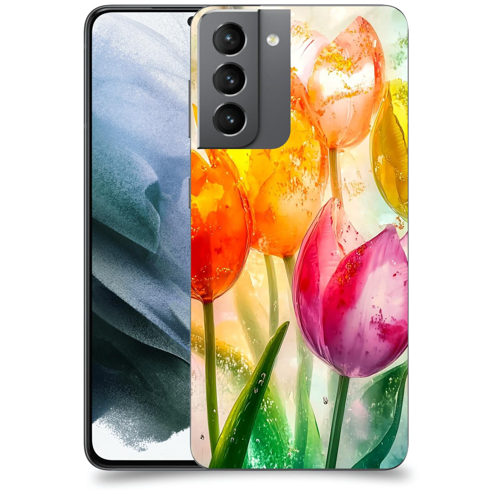 ACOVER Kryt na mobil Samsung Galaxy S21 G991B - Jarní vášeň
