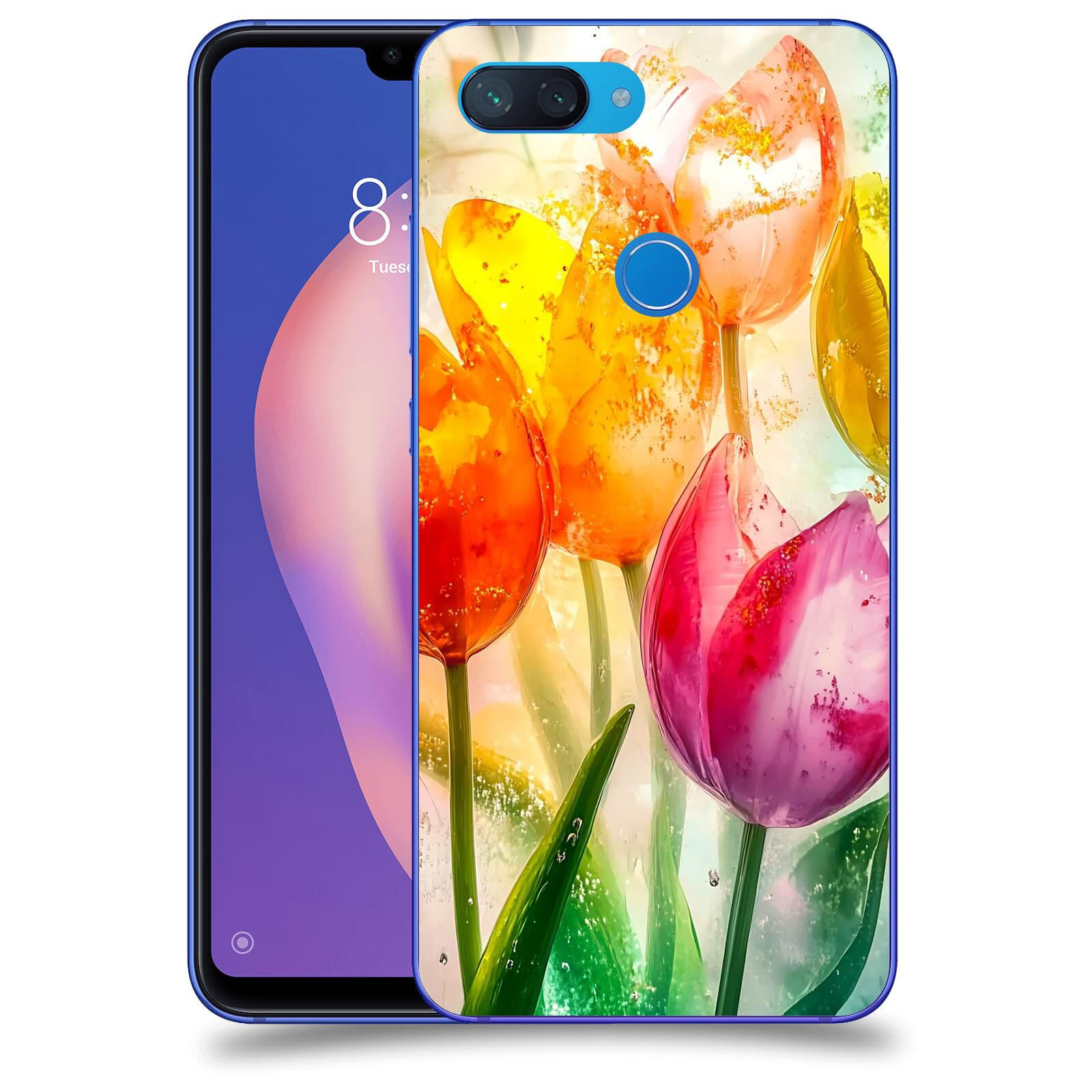 ACOVER Kryt na mobil Xiaomi Mi 8 Lite - Jarní vášeň