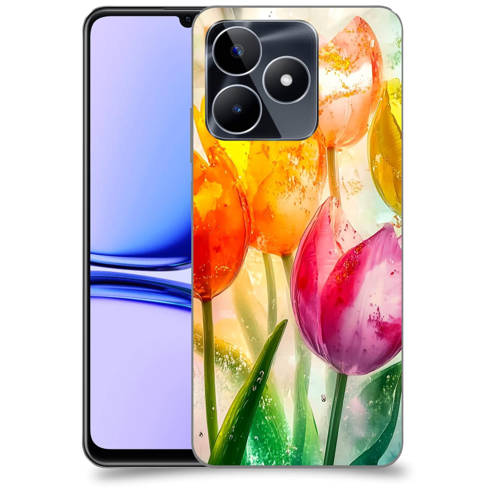 ACOVER Kryt na mobil Realme C53 - Jarní vášeň