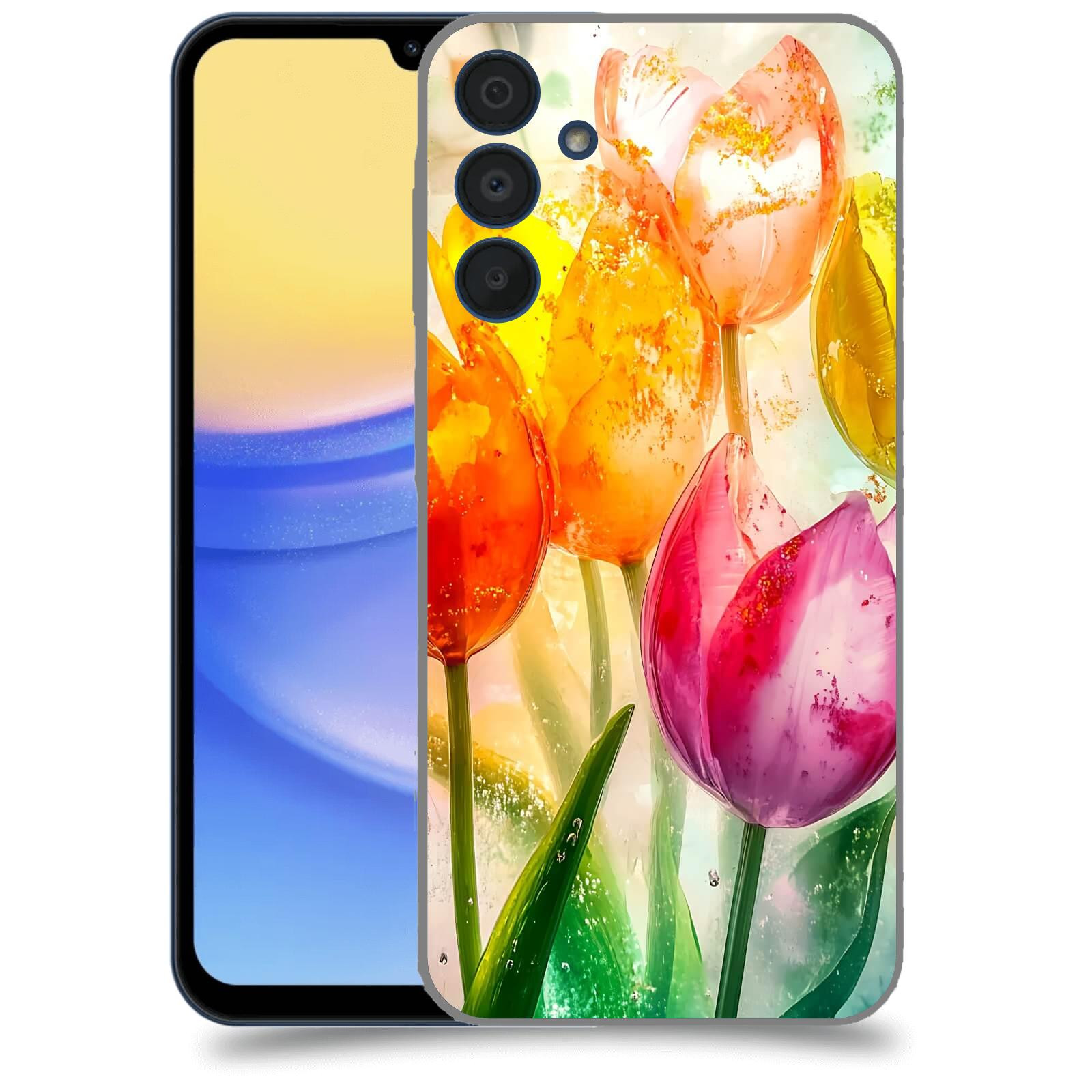 ACOVER Kryt na mobil Samsung Galaxy A15 5G - Jarní vášeň