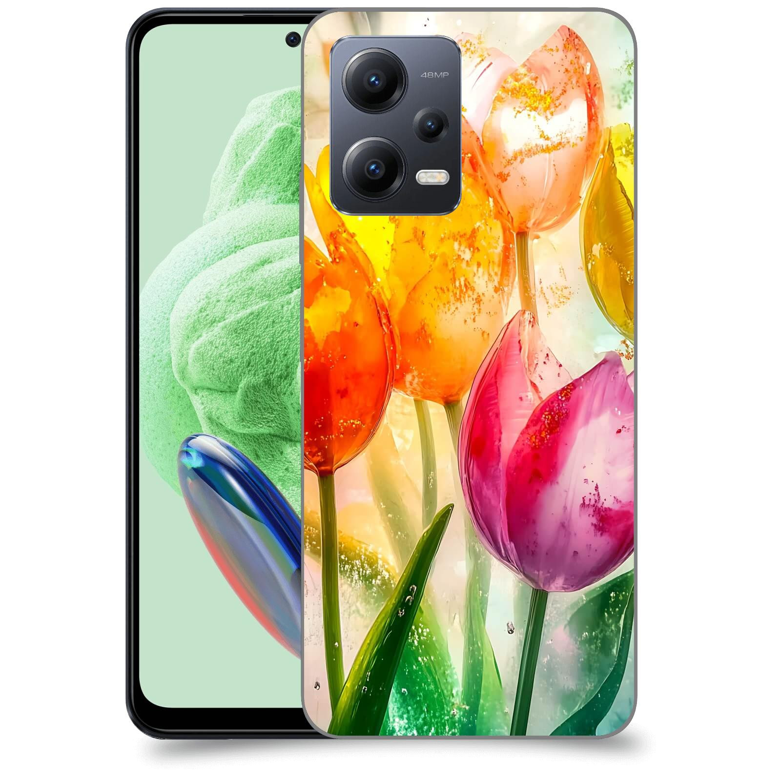 ACOVER Kryt na mobil Xiaomi Redmi Note 12 5G - Jarní vášeň
