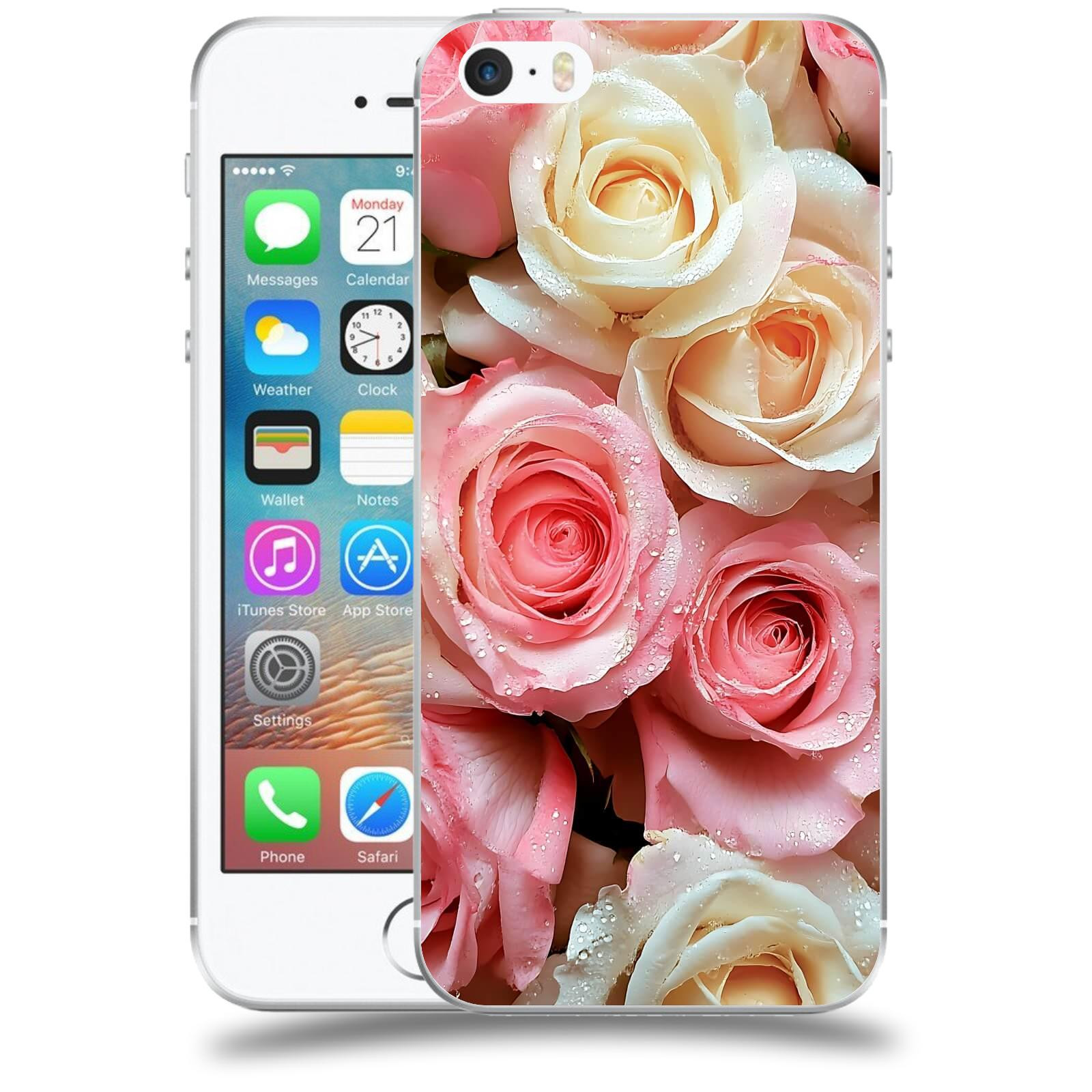 ACOVER Kryt na mobil Apple iPhone 5/5S/SE - Jemná vášeň