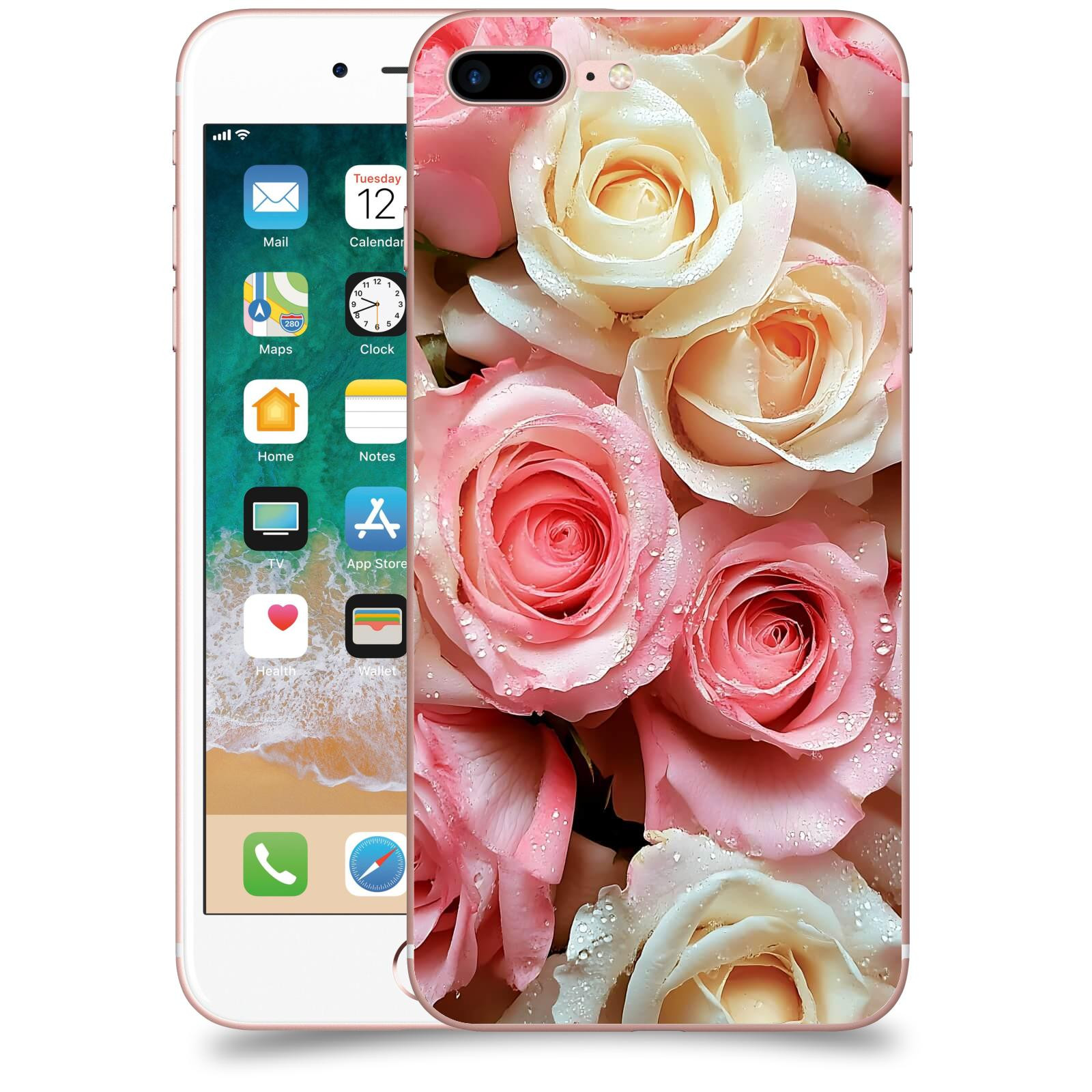 ACOVER Kryt na mobil Apple iPhone 7 Plus - Jemná vášeň