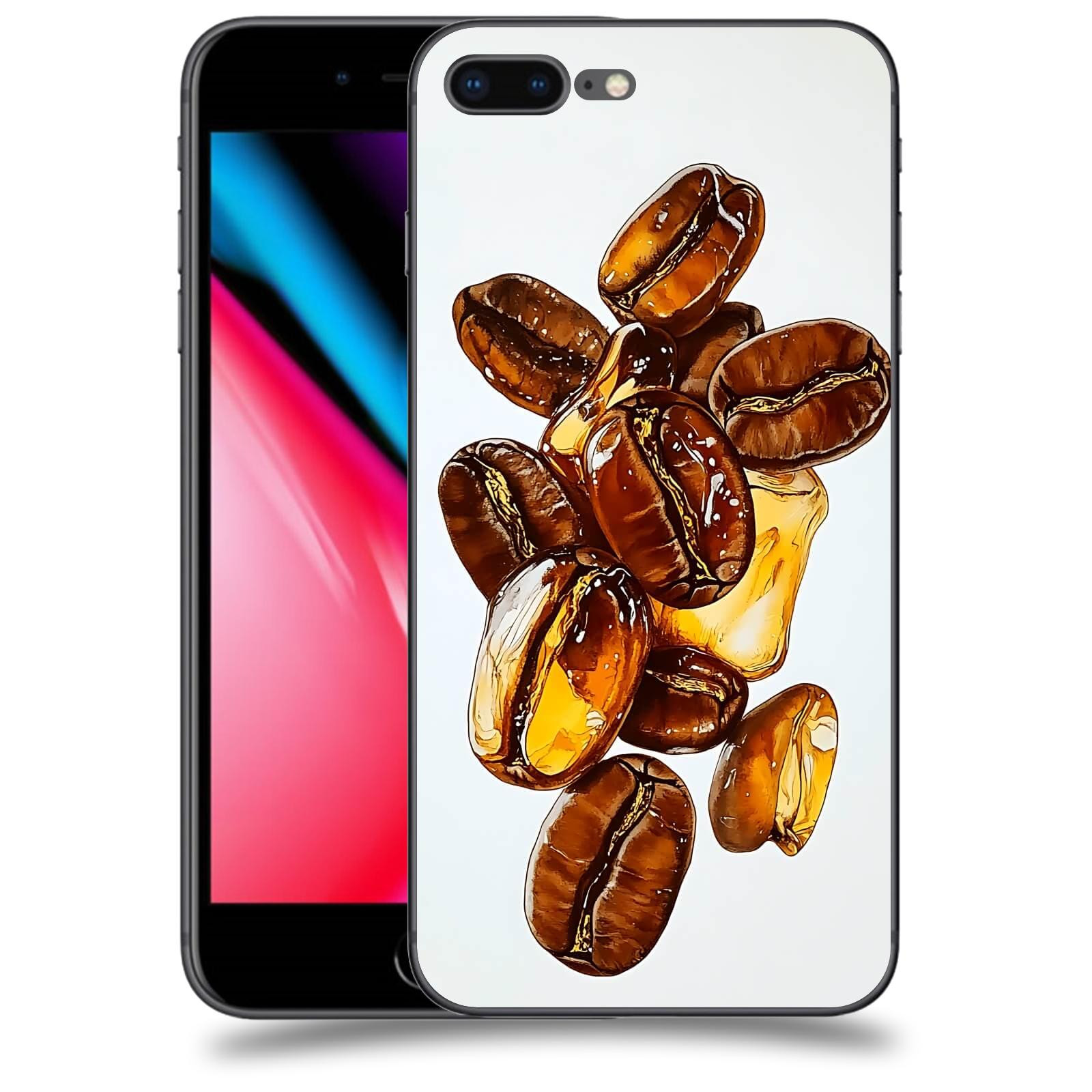 ACOVER Kryt na mobil Apple iPhone 8 Plus - Karamelová energie