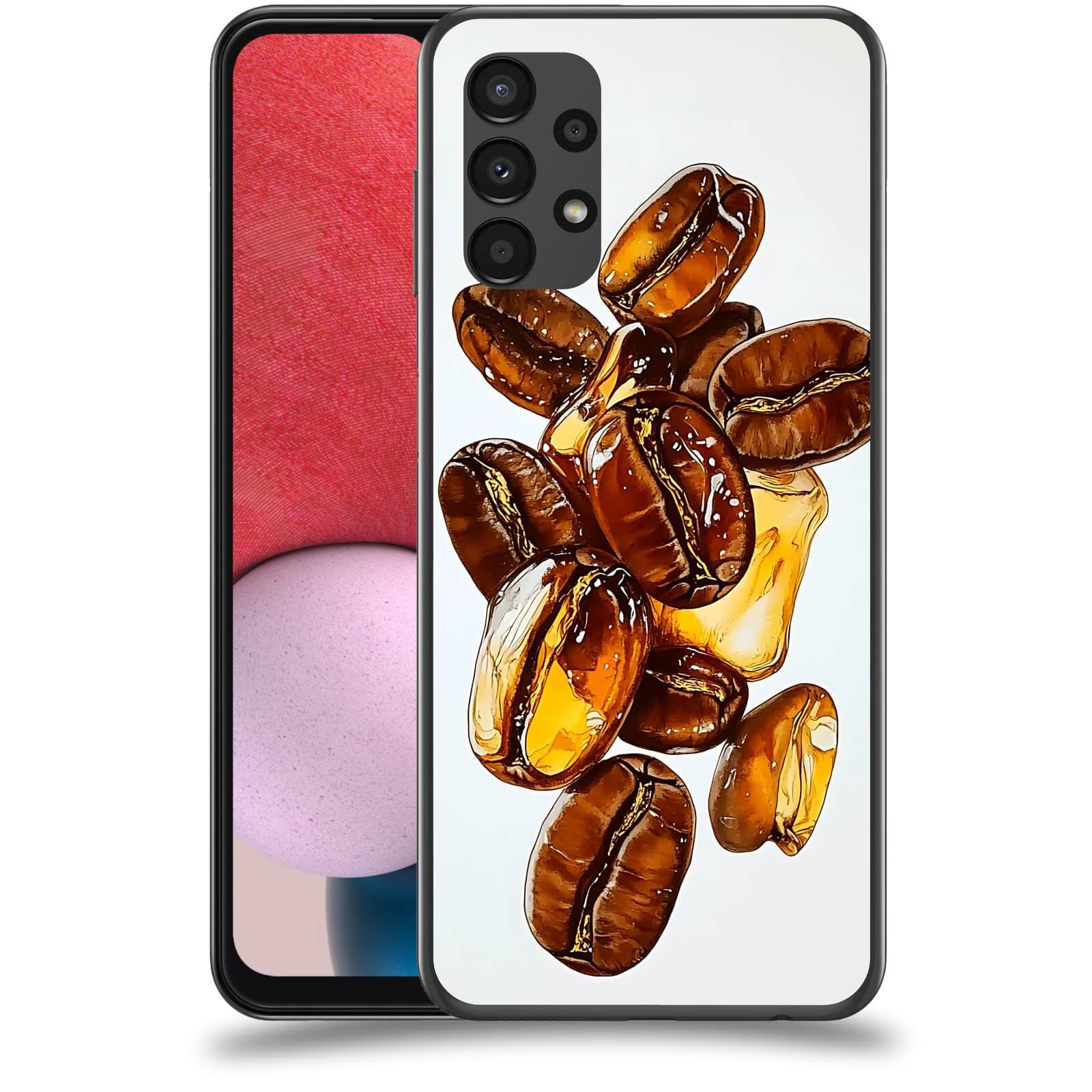 ACOVER Kryt na mobil Samsung Galaxy A13 4G A135 - Karamelová energie