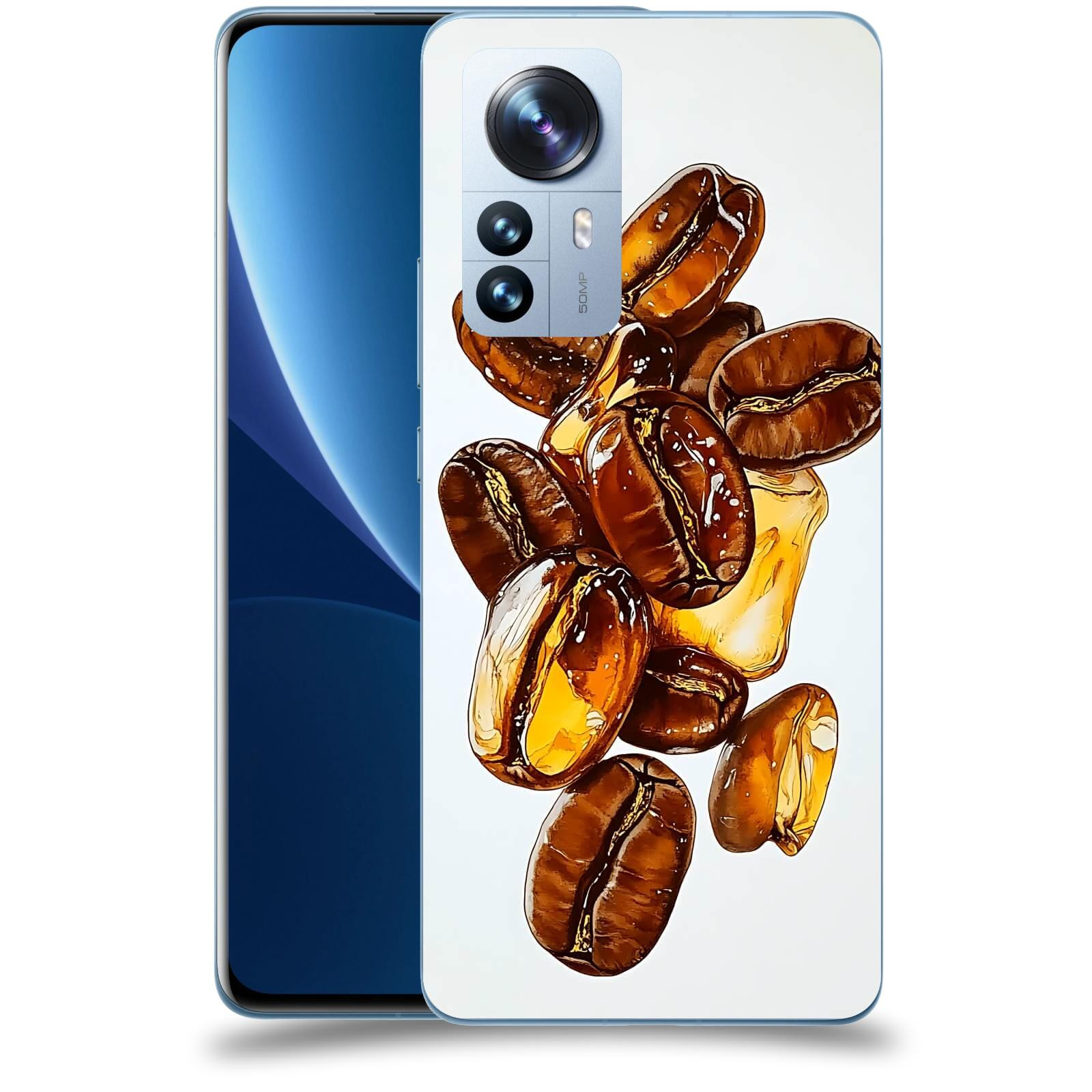 ACOVER Kryt na mobil Xiaomi 12 Pro - Karamelová energie