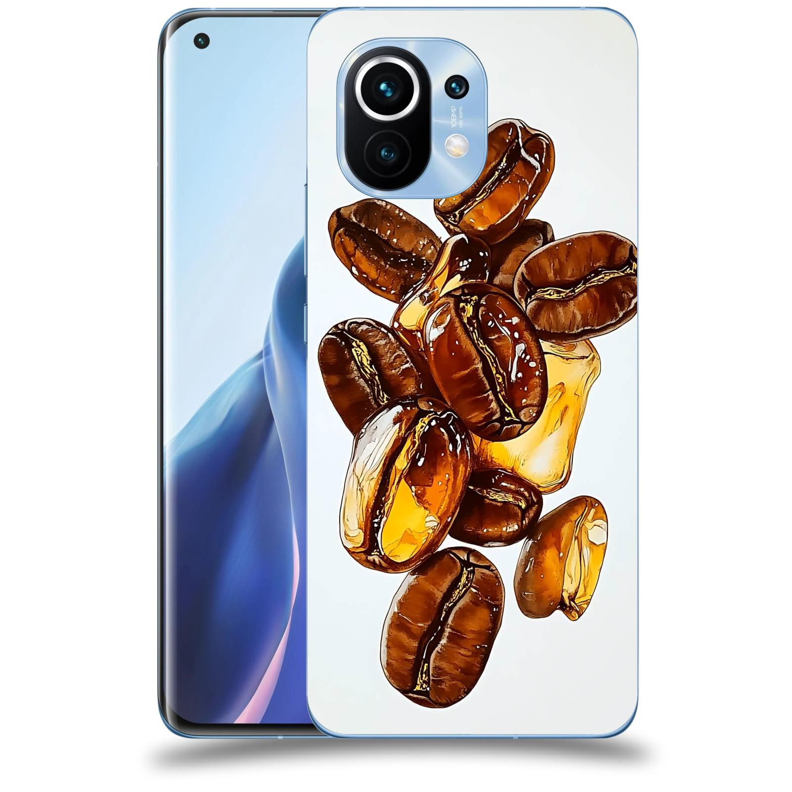 ACOVER Kryt na mobil Xiaomi Mi 11 - Karamelová energie