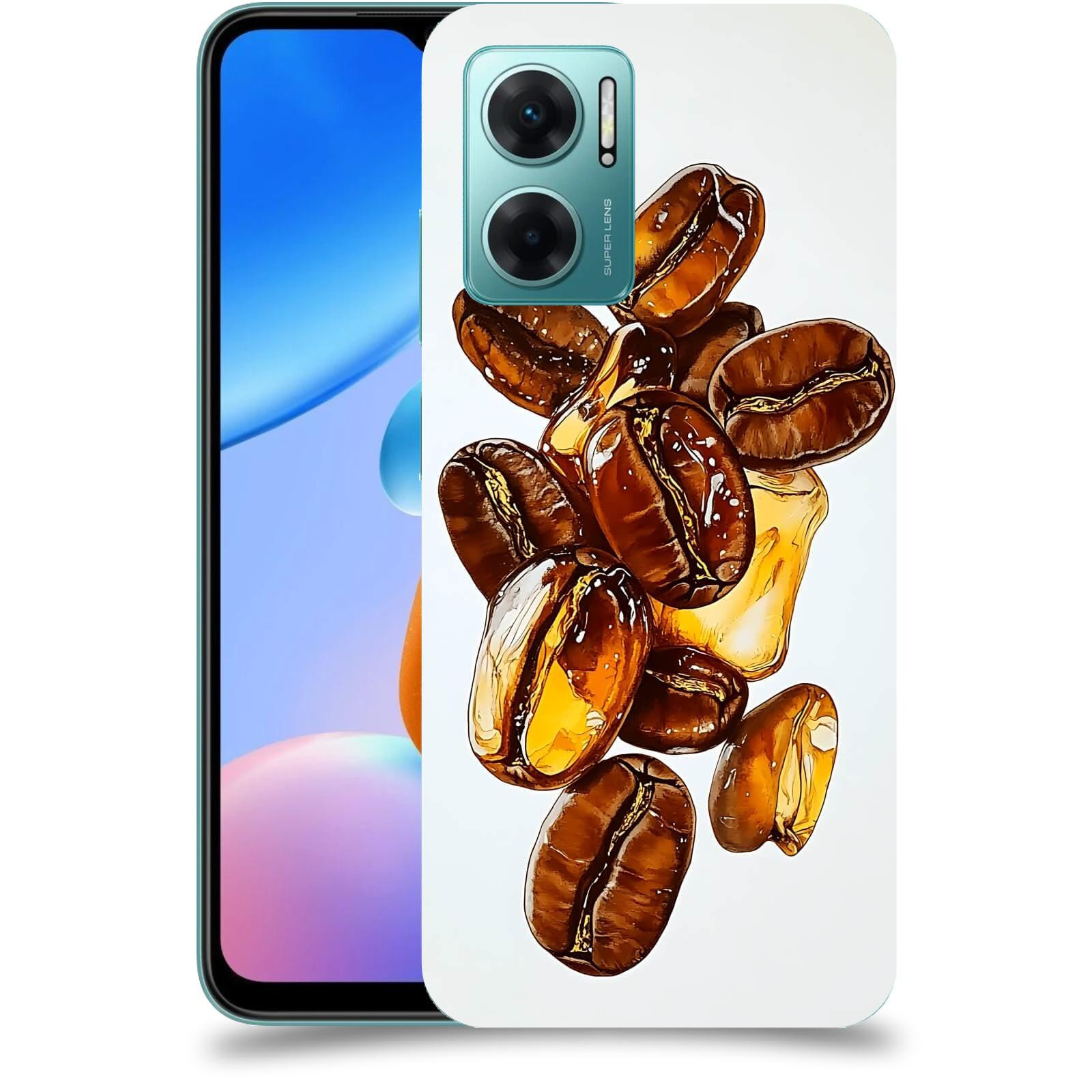 ACOVER Kryt na mobil Xiaomi Redmi 10 5G - Karamelová energie