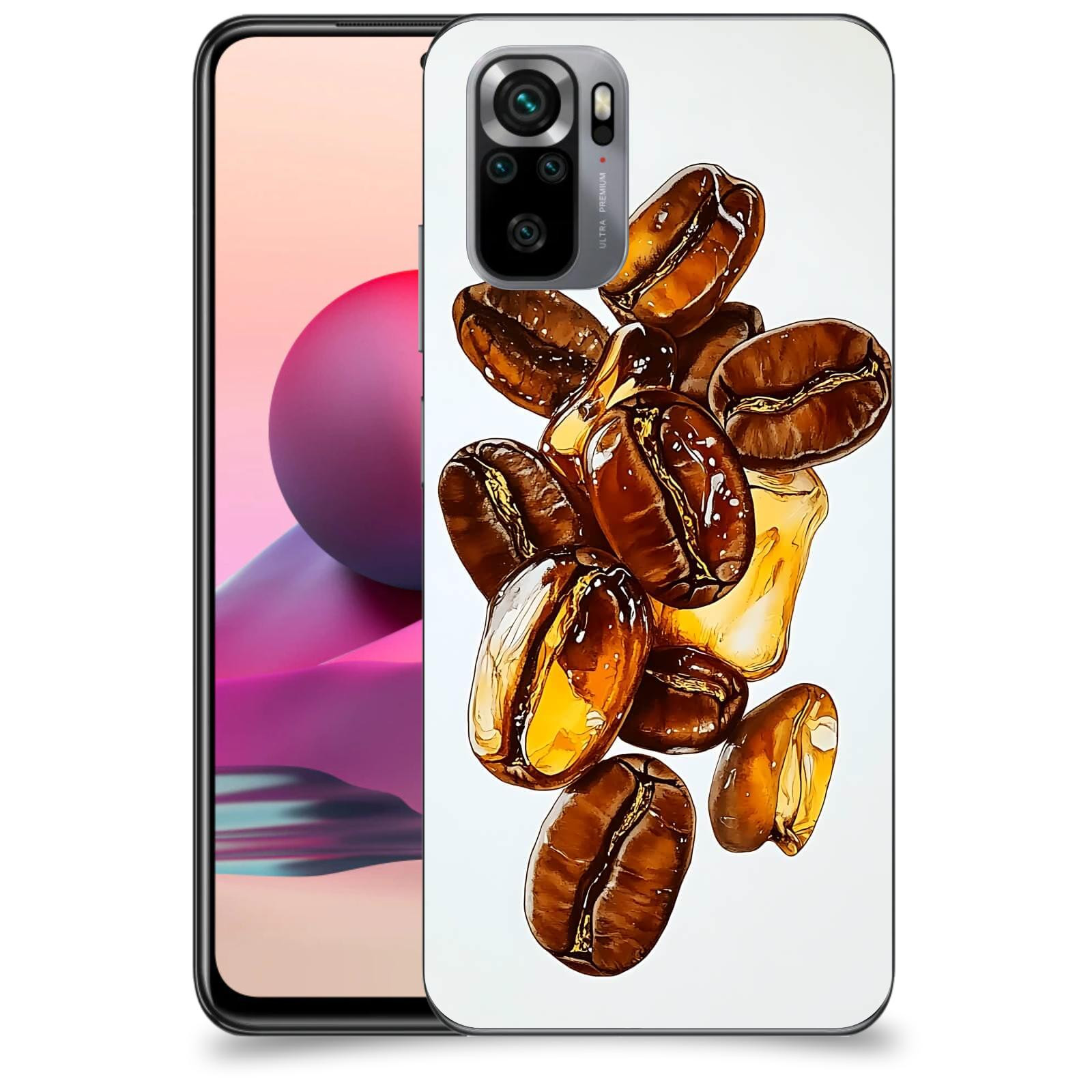 ACOVER Kryt na mobil Xiaomi Redmi Note 10S - Karamelová energie