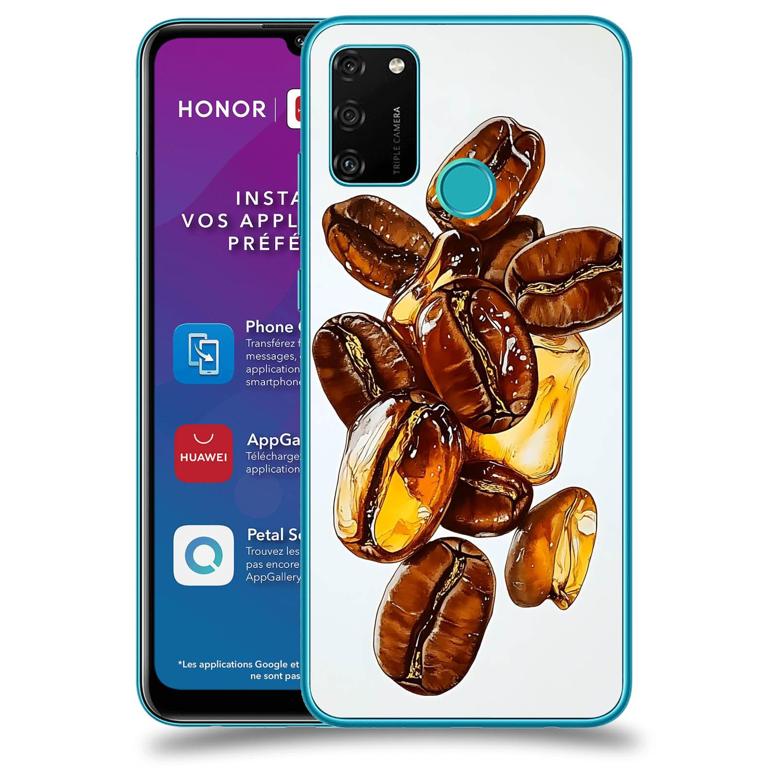 ACOVER Kryt na mobil Honor 9A - Karamelová energie
