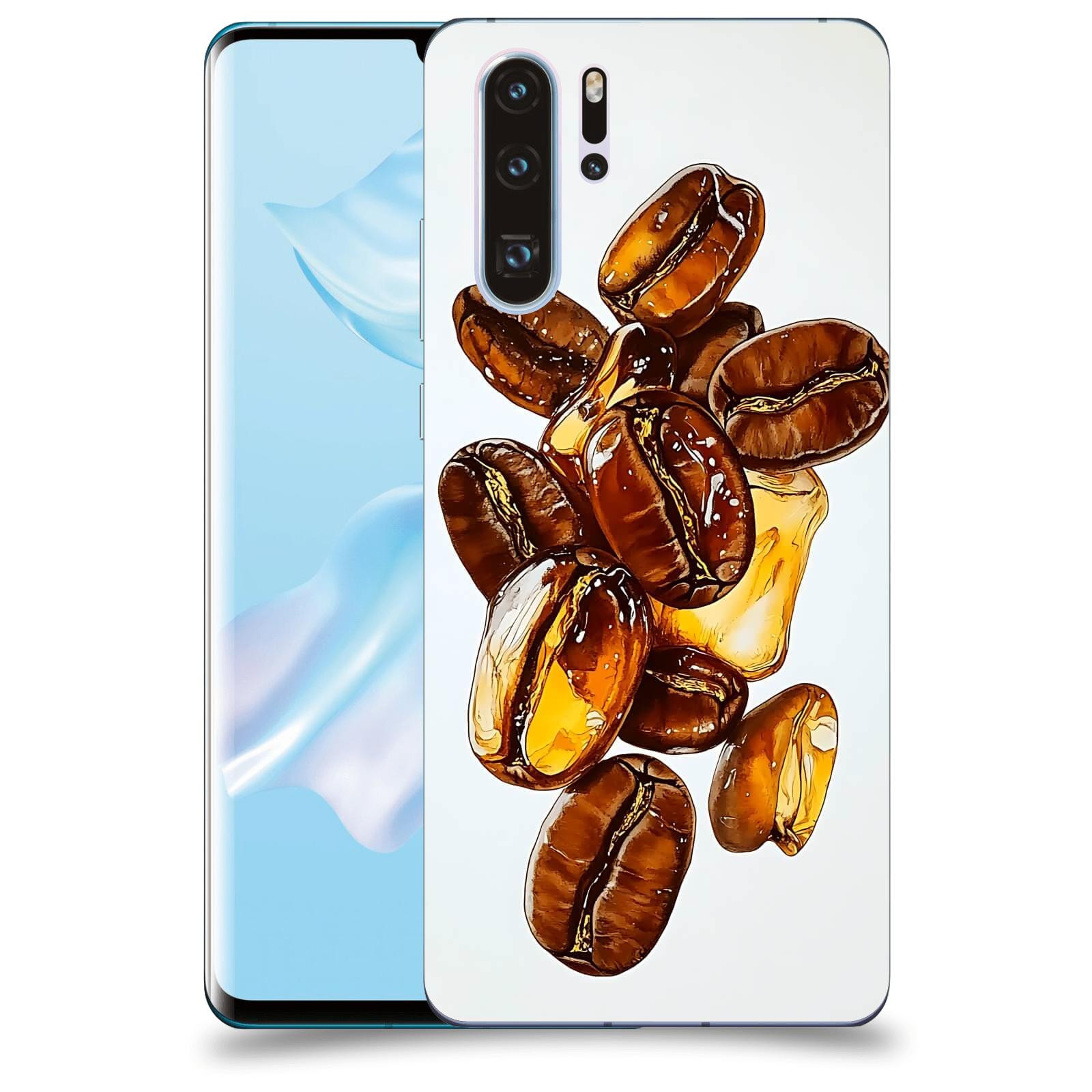 ACOVER Kryt na mobil Huawei P30 - Karamelová energie