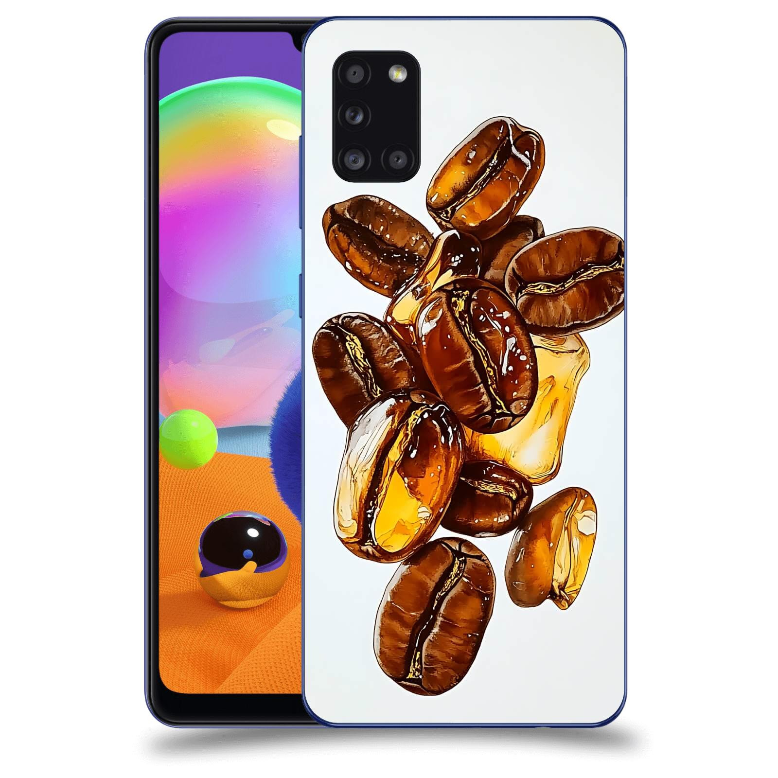 ACOVER Kryt na mobil Samsung Galaxy A31 A315F - Karamelová energie