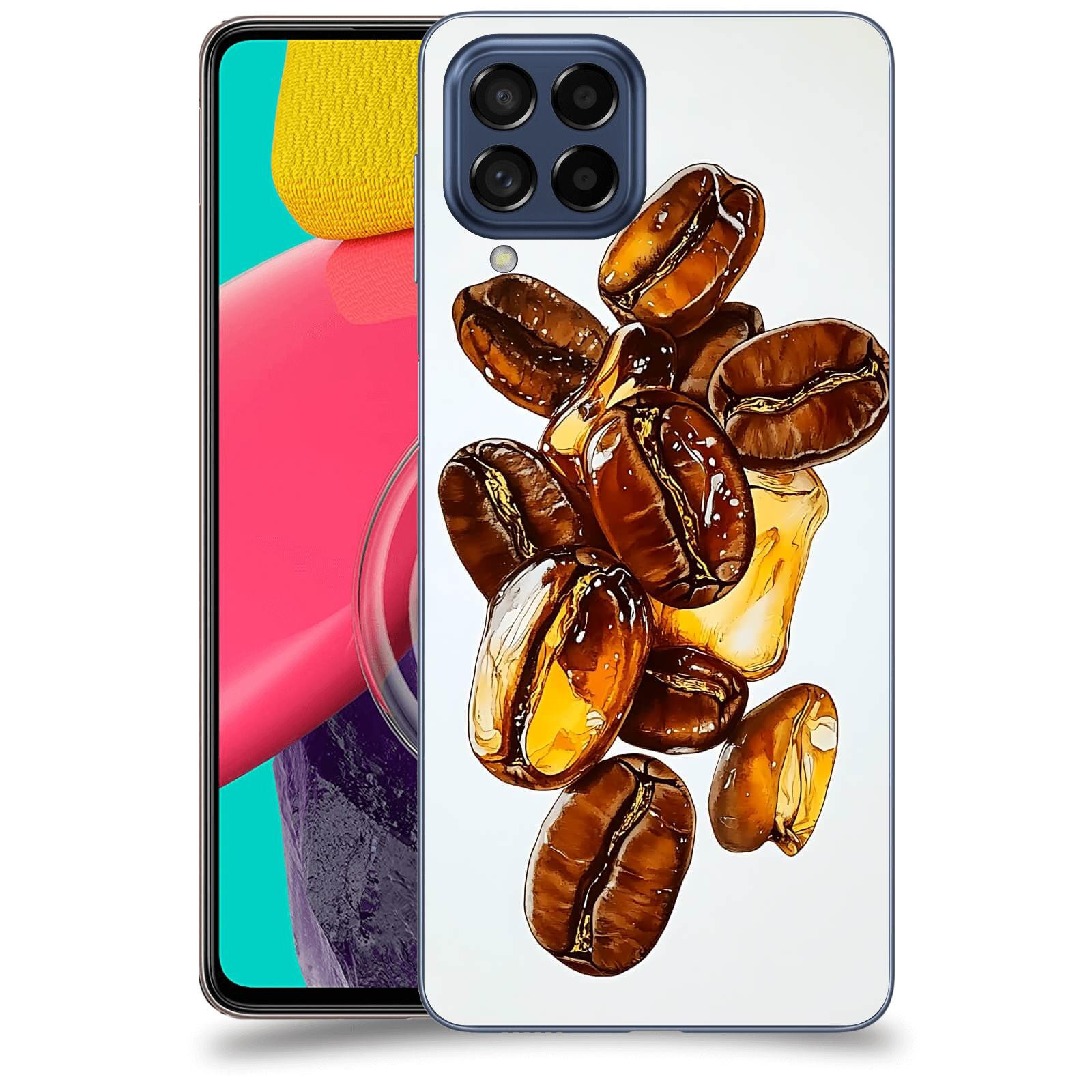 ACOVER Kryt na mobil Samsung Galaxy M53 5G - Karamelová energie