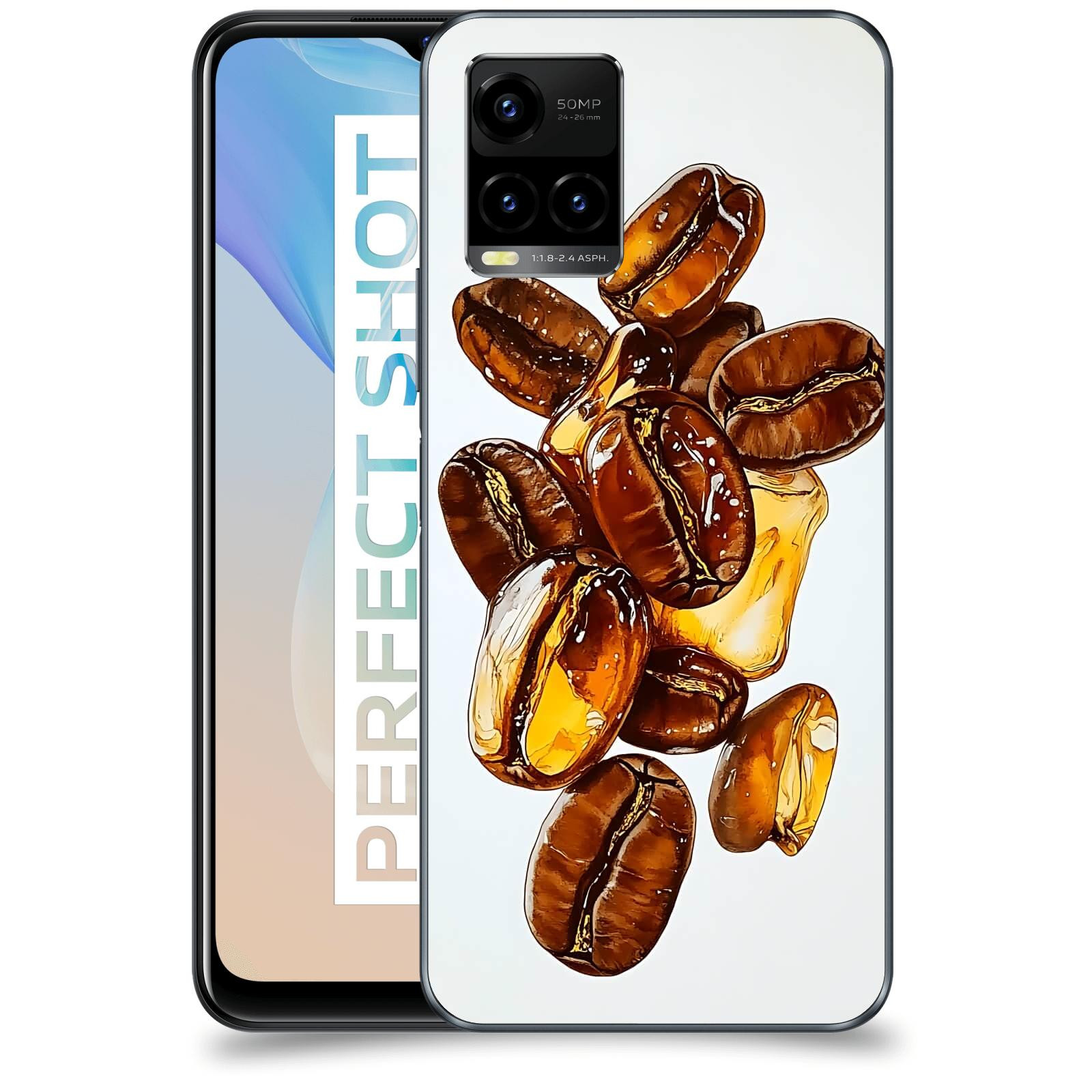ACOVER Kryt na mobil Vivo Y33s - Karamelová energie