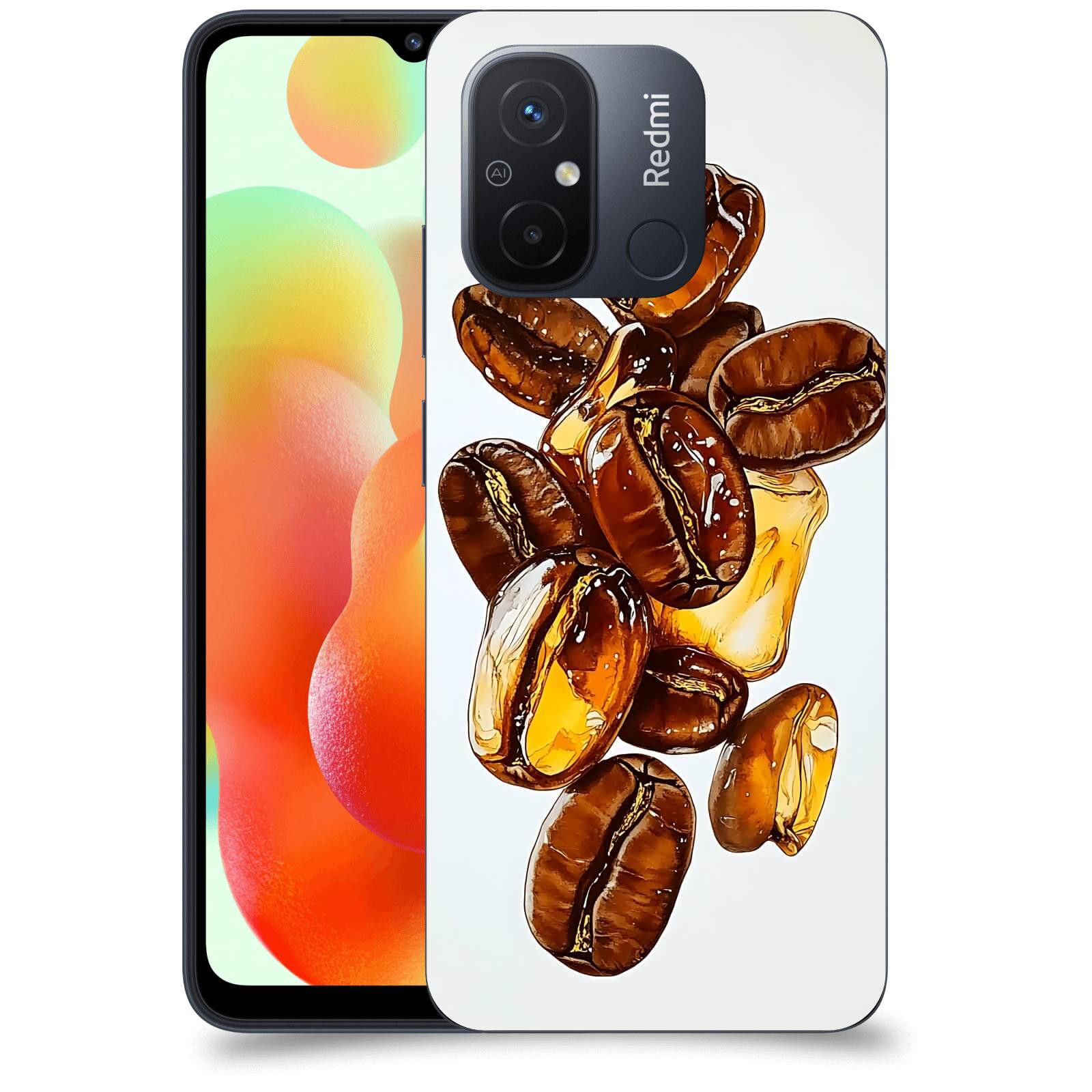 ACOVER Kryt na mobil Xiaomi Redmi 12C - Karamelová energie