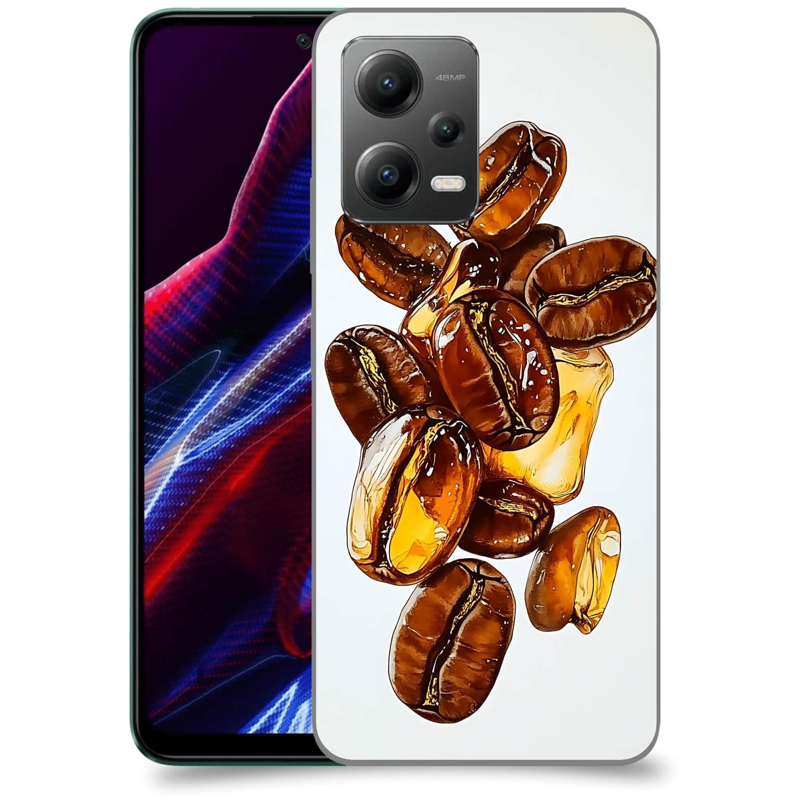 ACOVER Kryt na mobil Xiaomi Poco X5 - Karamelová energie