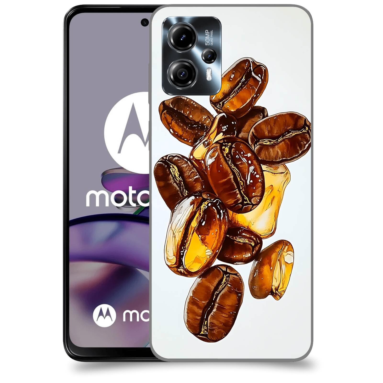 ACOVER Kryt na mobil Motorola Moto G13 - Karamelová energie