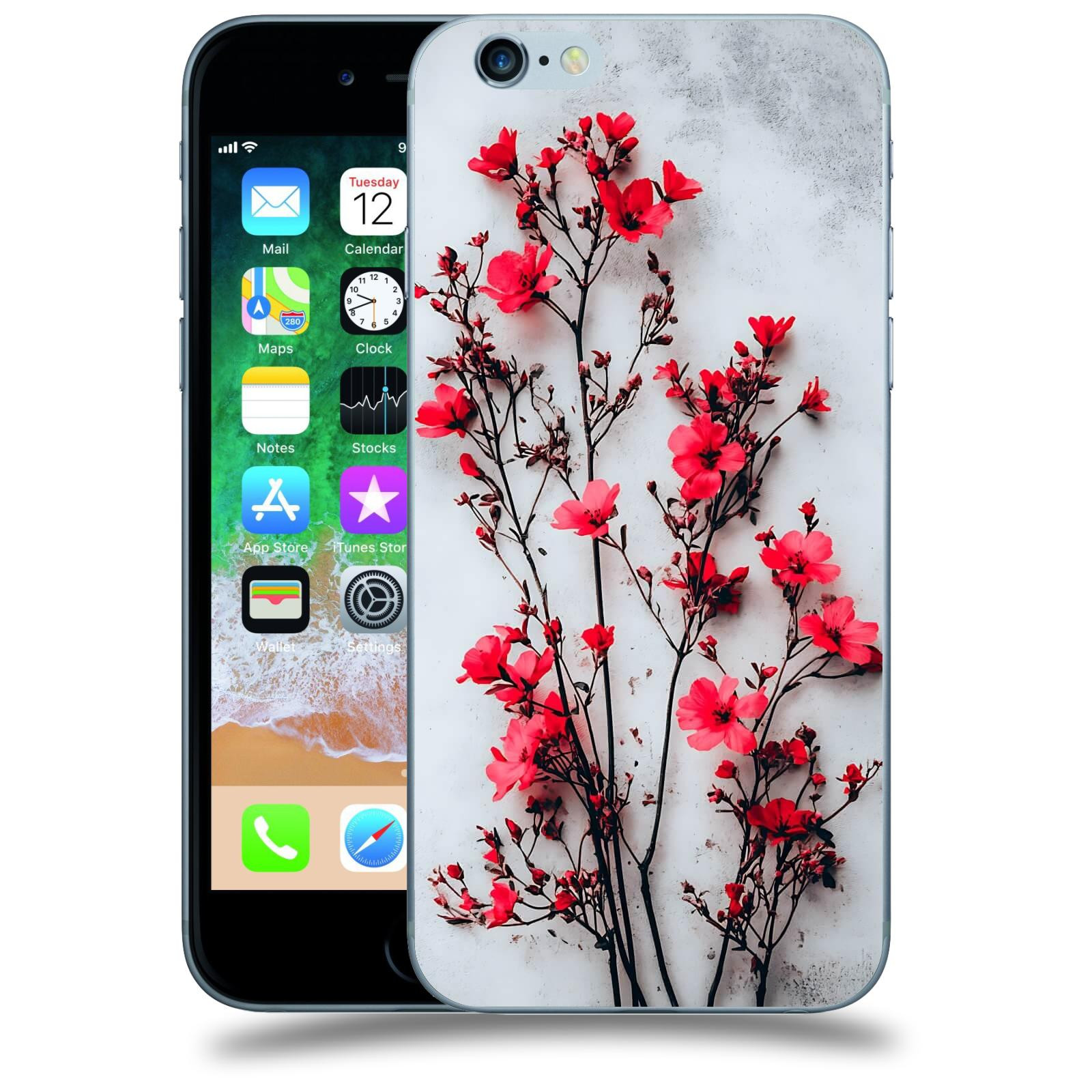 ACOVER Kryt na mobil Apple iPhone 6/6S - Kontrastní elegance