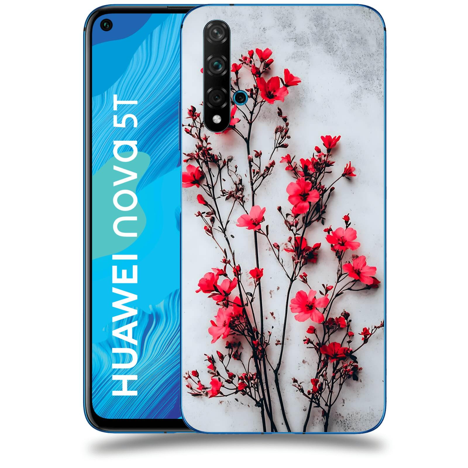 ACOVER Kryt na mobil Huawei Nova 5T - Kontrastní elegance