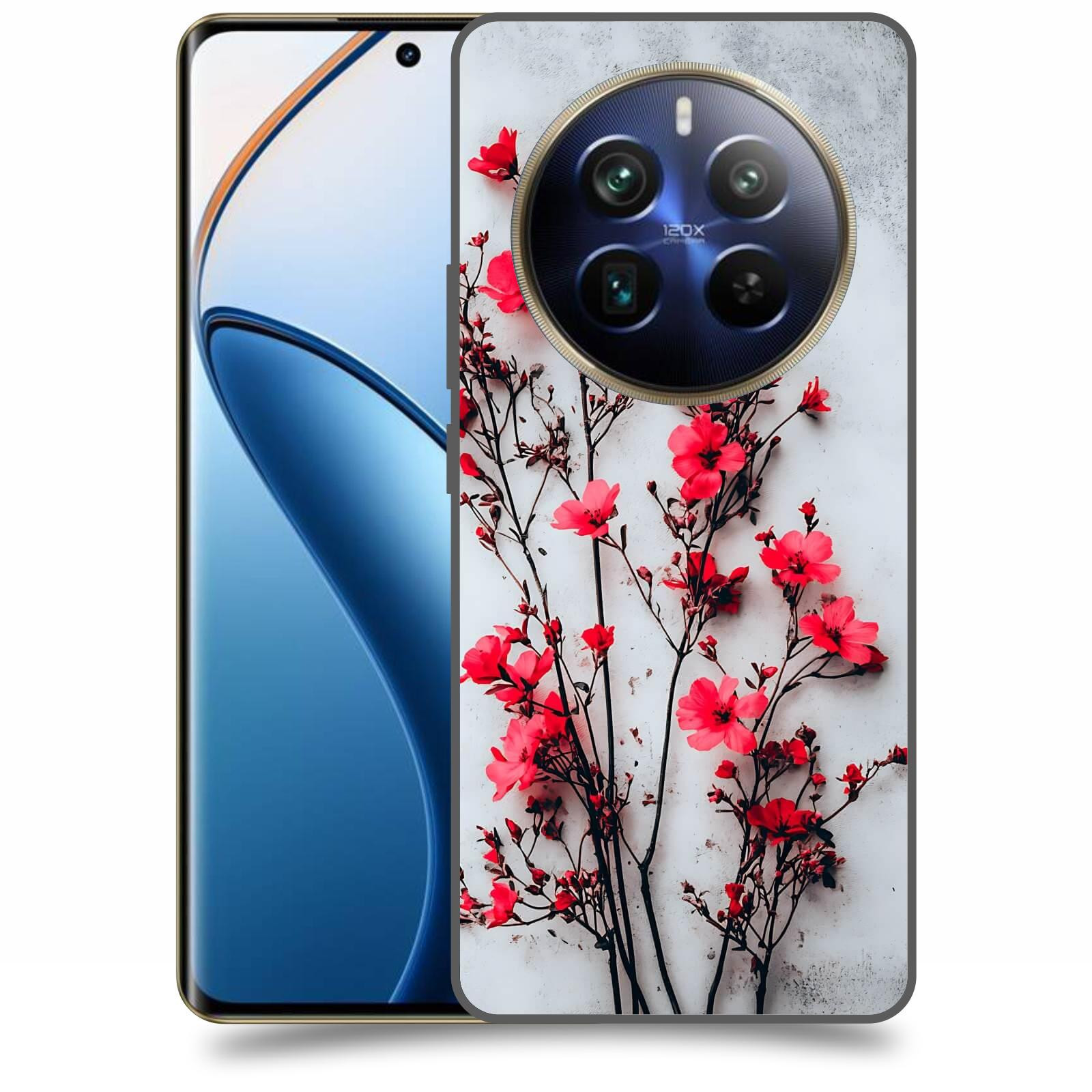 ACOVER Kryt na mobil Realme 12 pro+ 5g - Kontrastní elegance