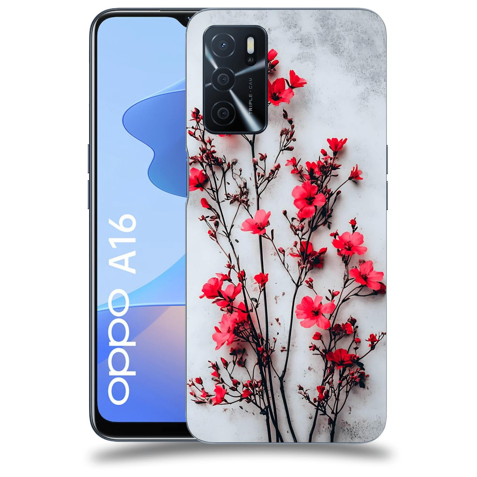 ACOVER Kryt na mobil OPPO A16 - Kontrastní elegance