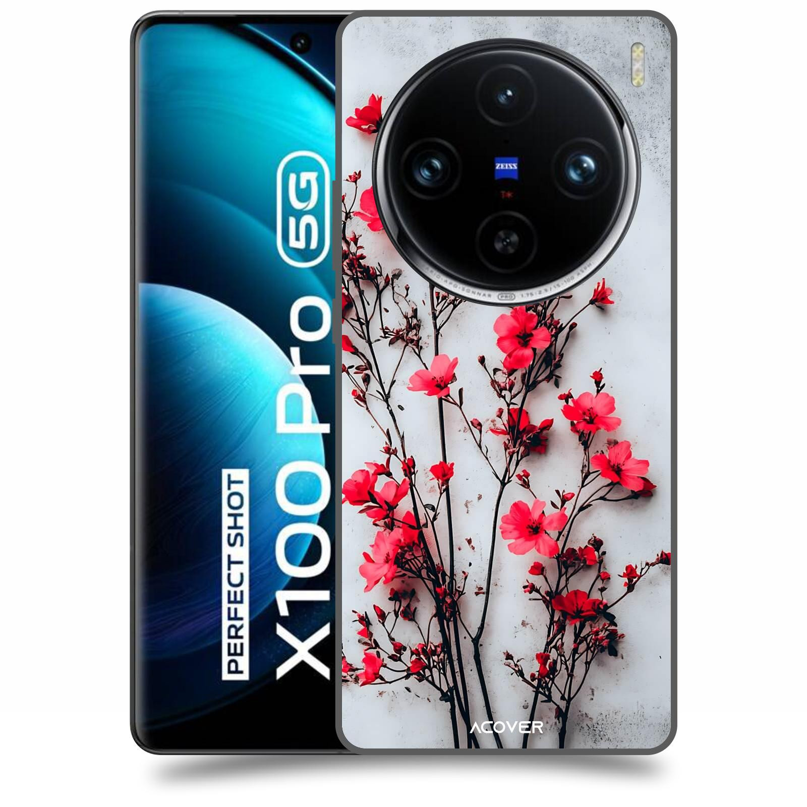 ACOVER Kryt na mobil Vivo X100 Pro - Kontrastní elegance