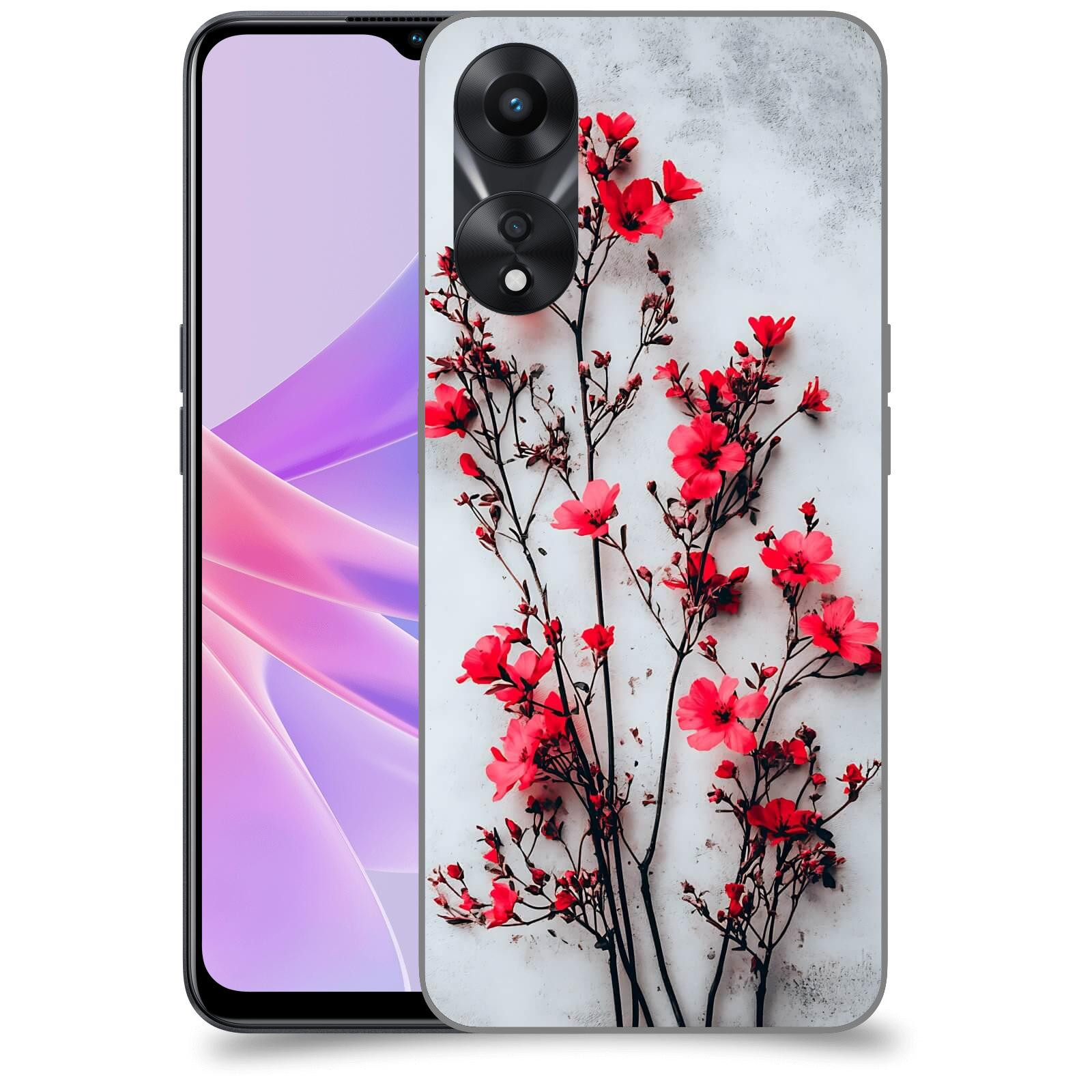 ACOVER Kryt na mobil OPPO A78 5G - Kontrastní elegance