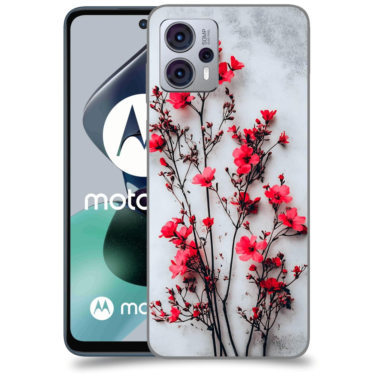 ACOVER Kryt na mobil Motorola Moto G23 - Kontrastní elegance