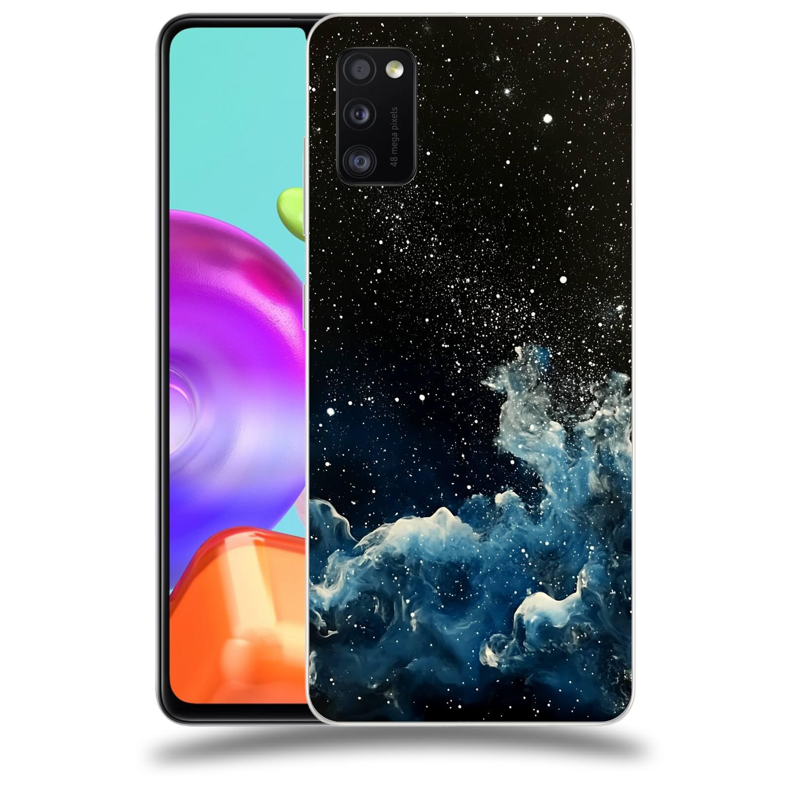 ACOVER Kryt na mobil Samsung Galaxy A41 A415F - Kosmická mlhovina
